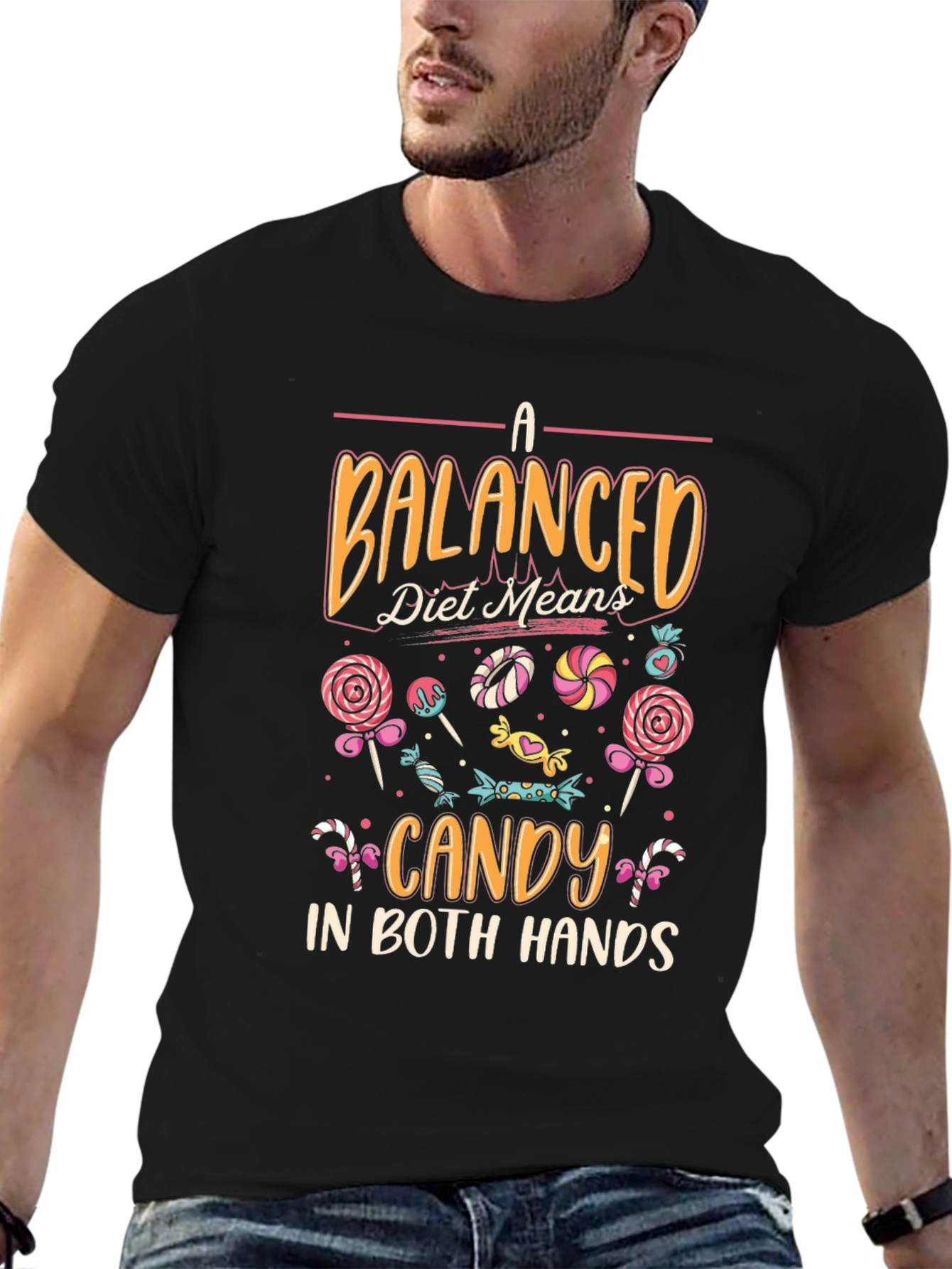 Balanced Diet Candy T-Shirt