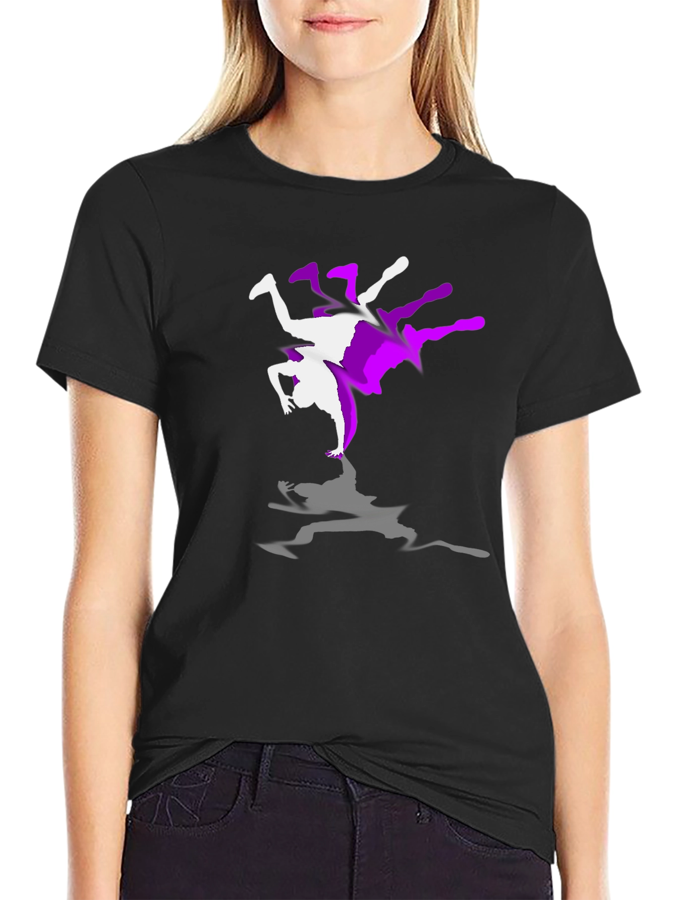 Breakdance Graphic T-Shirt - Cool Dance Tee