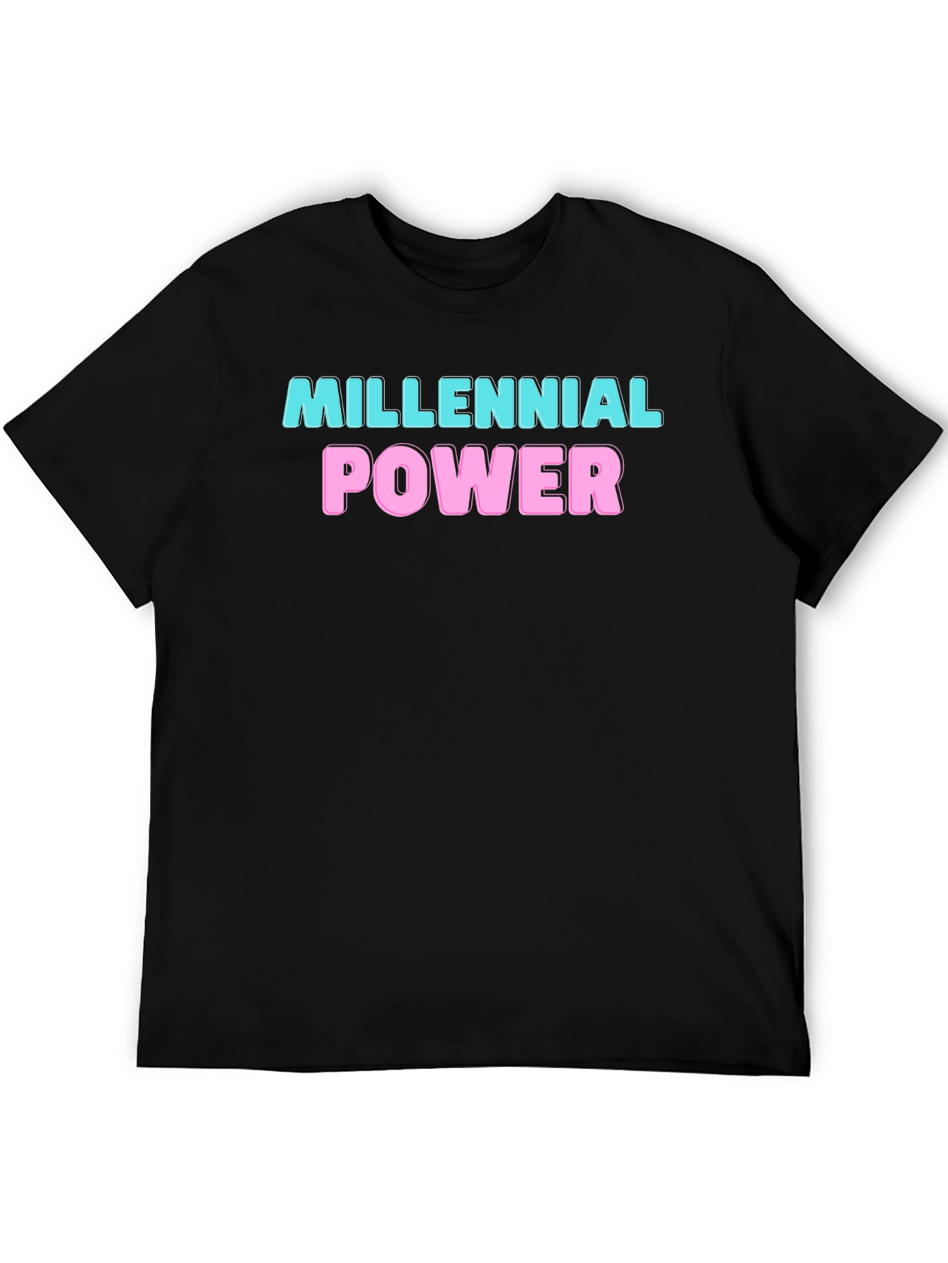Millennial Power Black T-Shirt