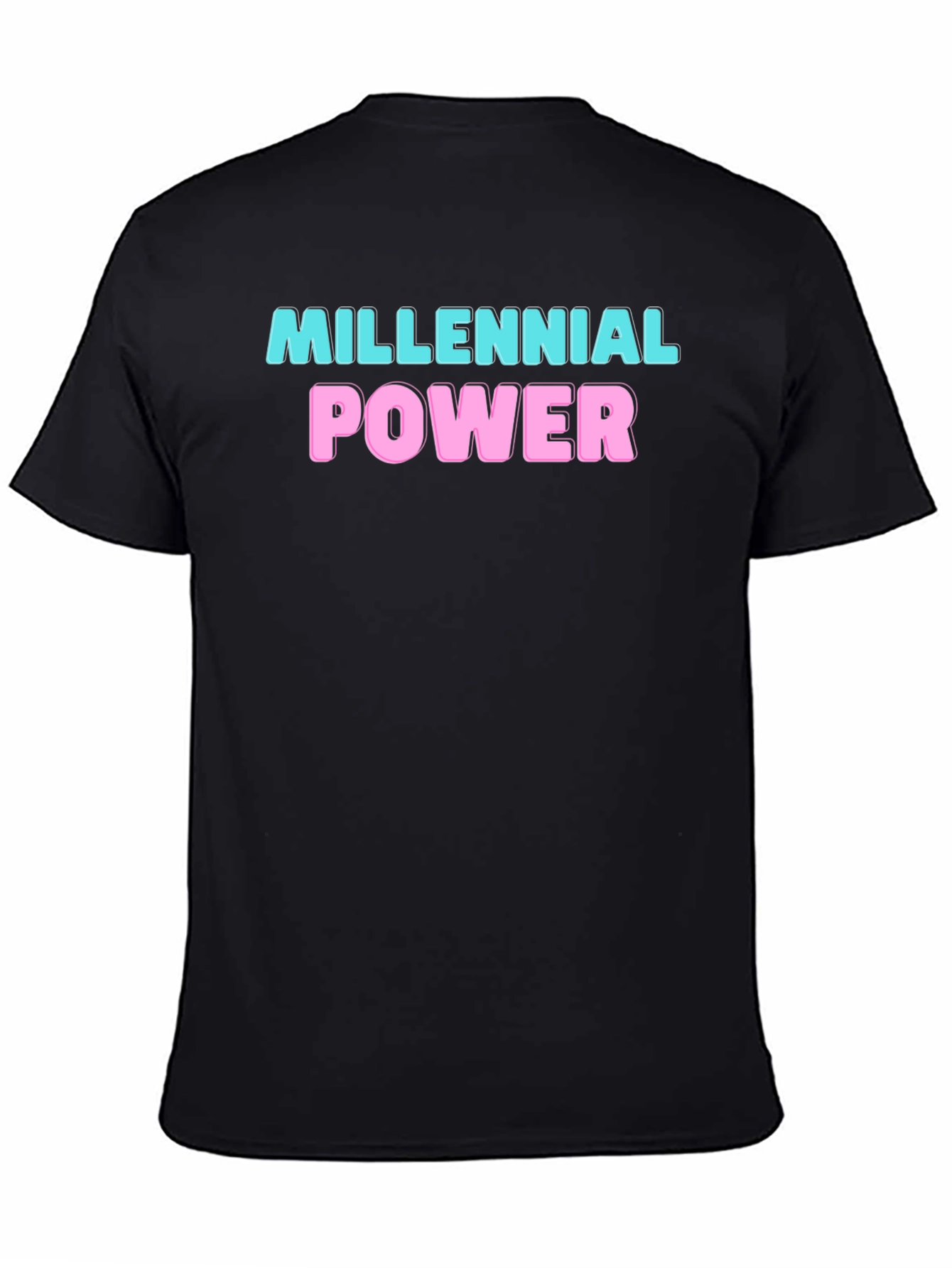 Millennial Power Black T-Shirt