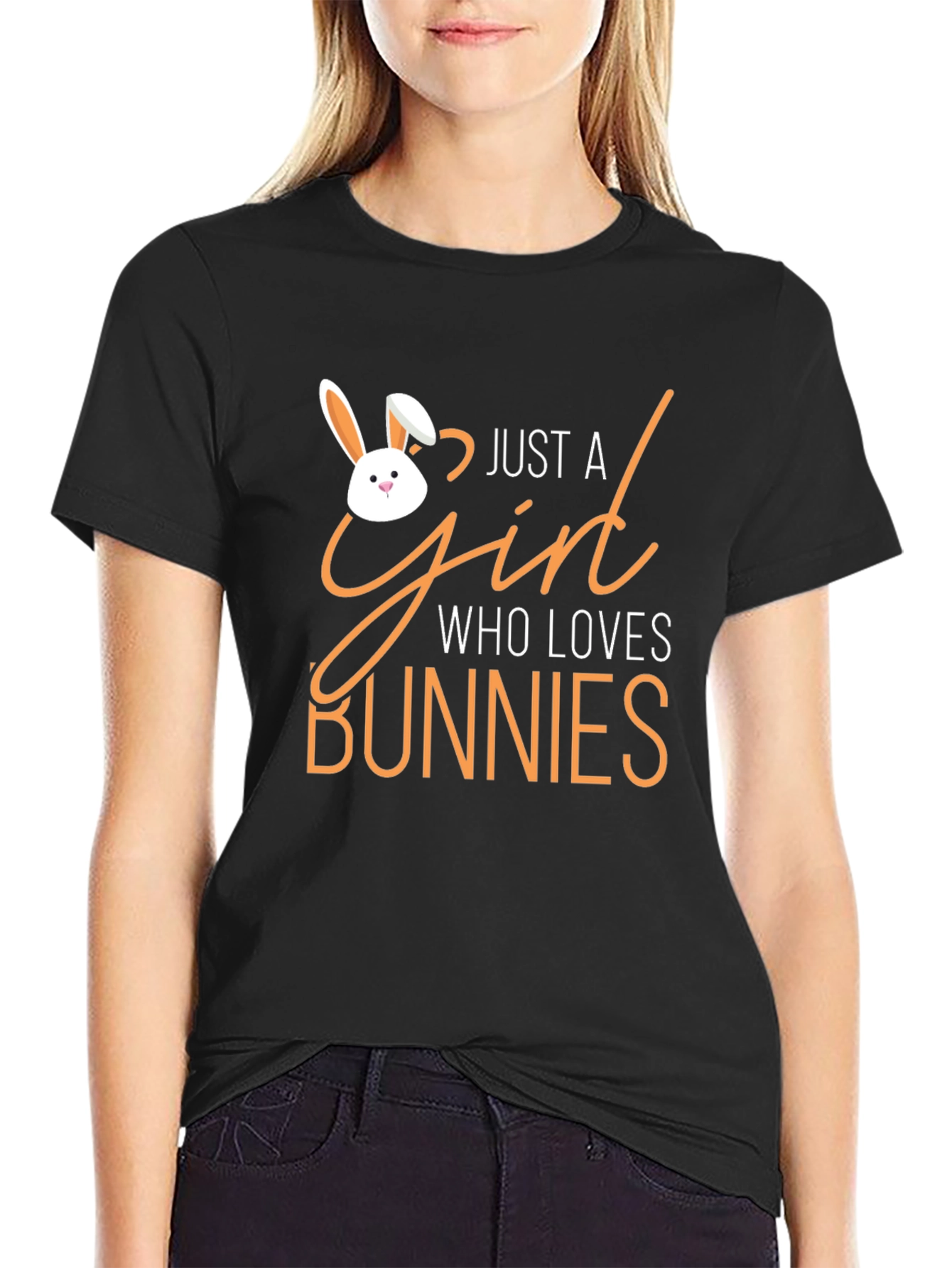 Just a Girl Who Loves Bunnies T-Shirt