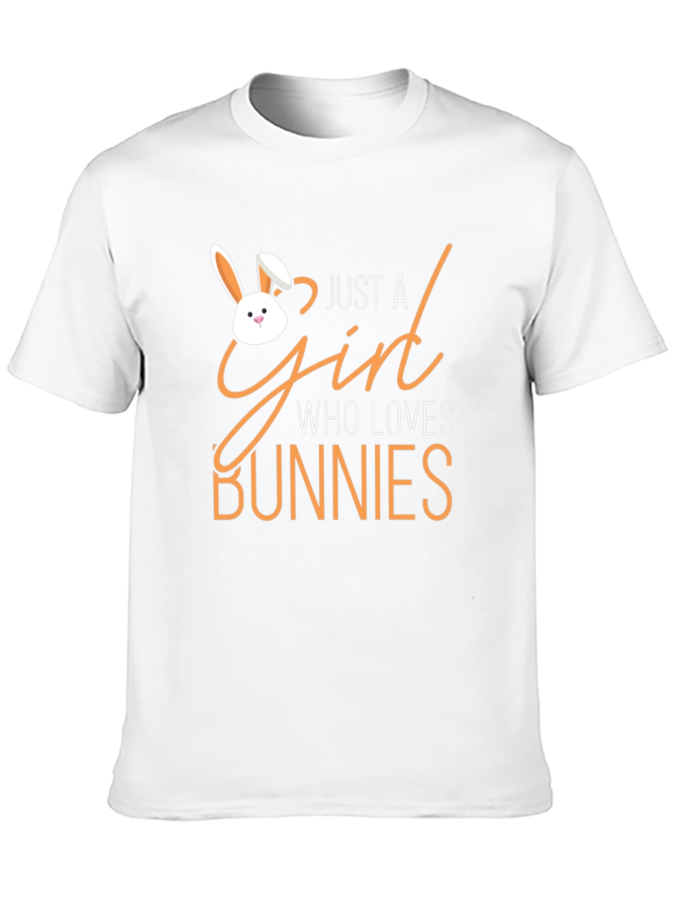 Just a Girl Who Loves Bunnies T-Shirt