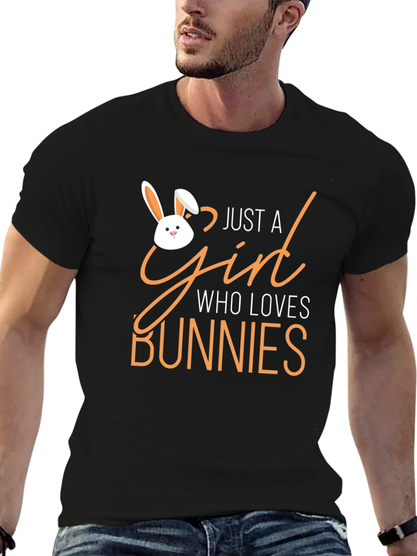 Just a Girl Who Loves Bunnies T-Shirt