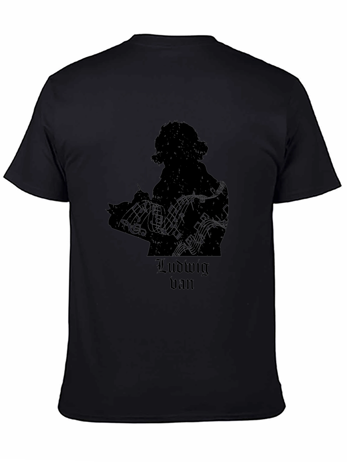 Ludwig van Beethoven Silhouette T-Shirt