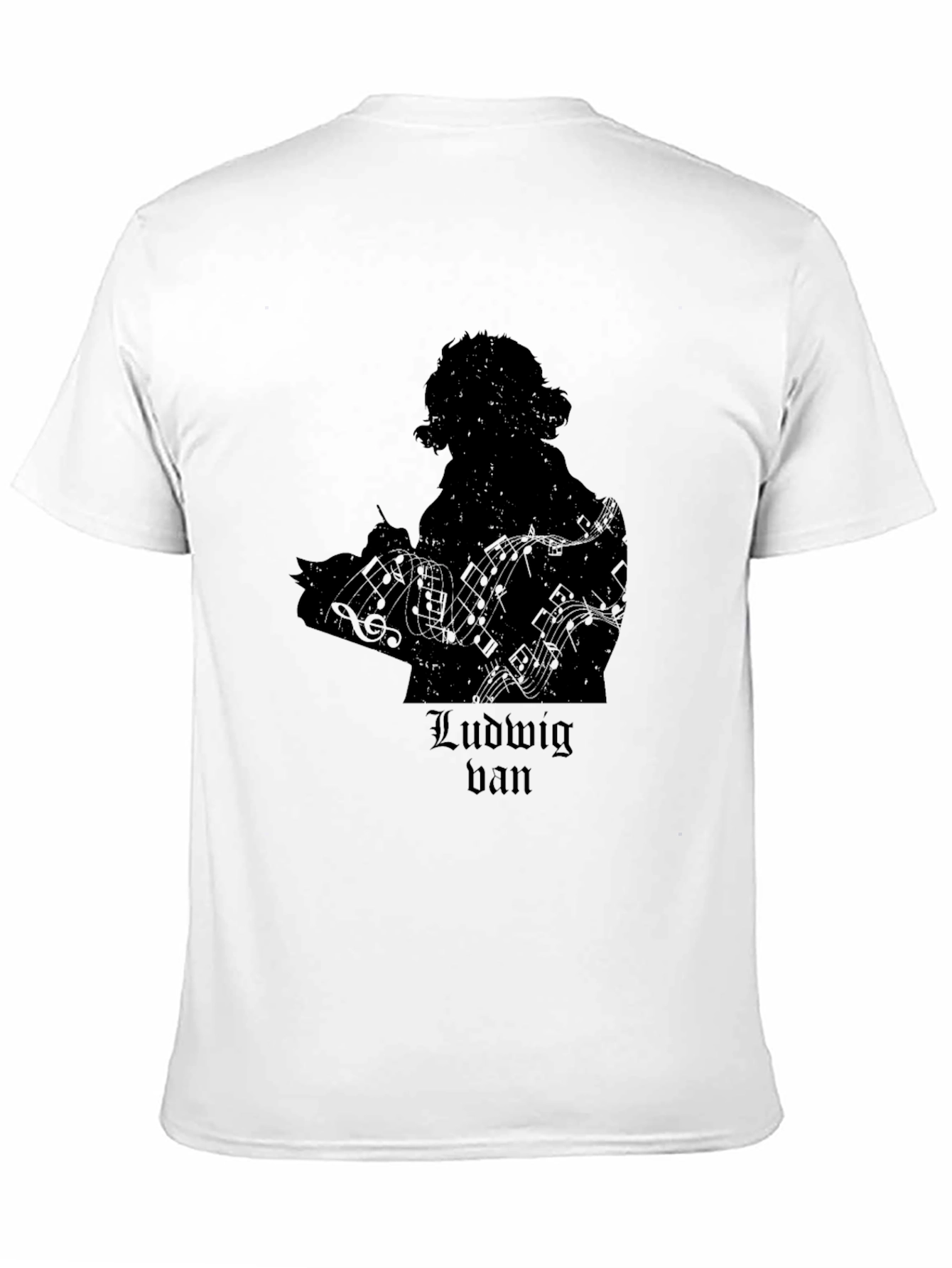 Ludwig van Beethoven Silhouette T-Shirt
