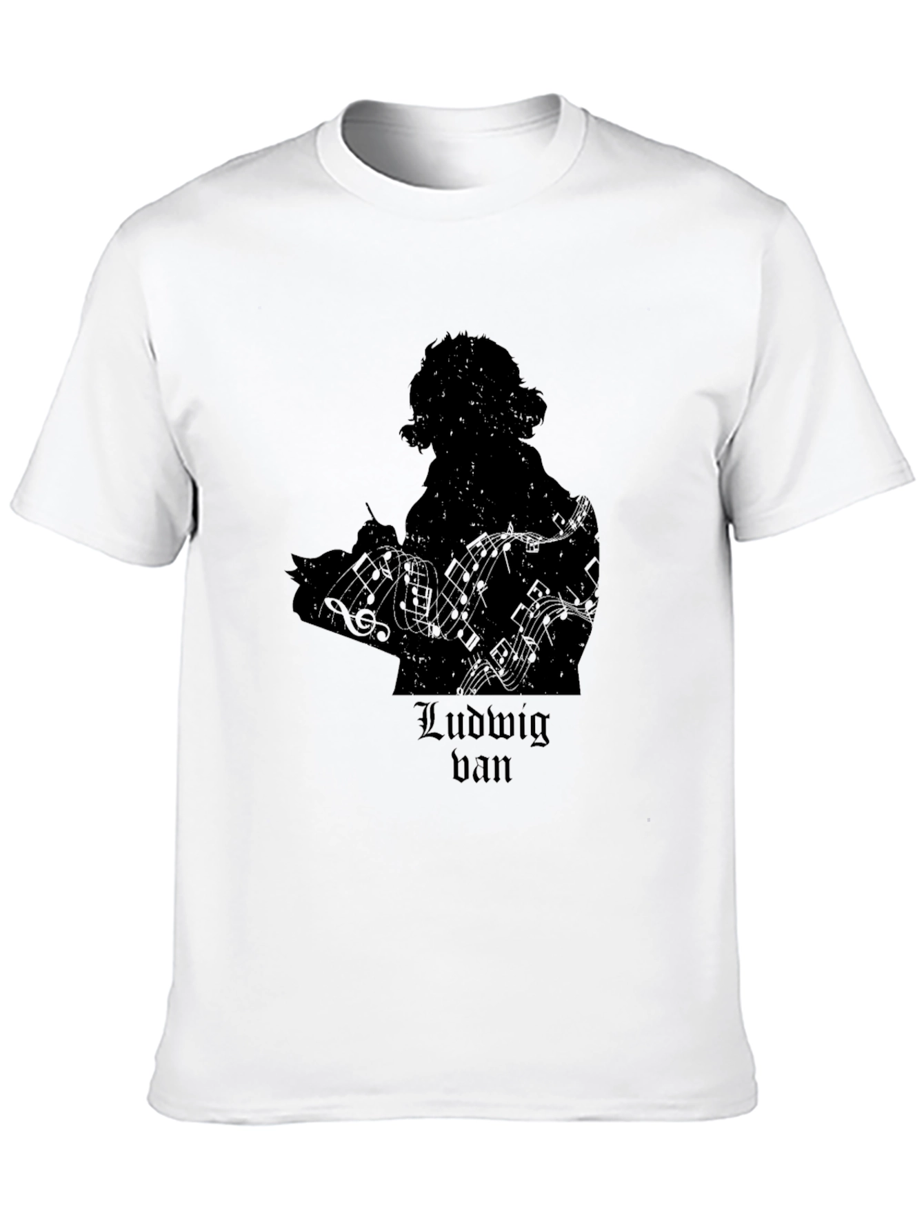 Ludwig van Beethoven Silhouette T-Shirt