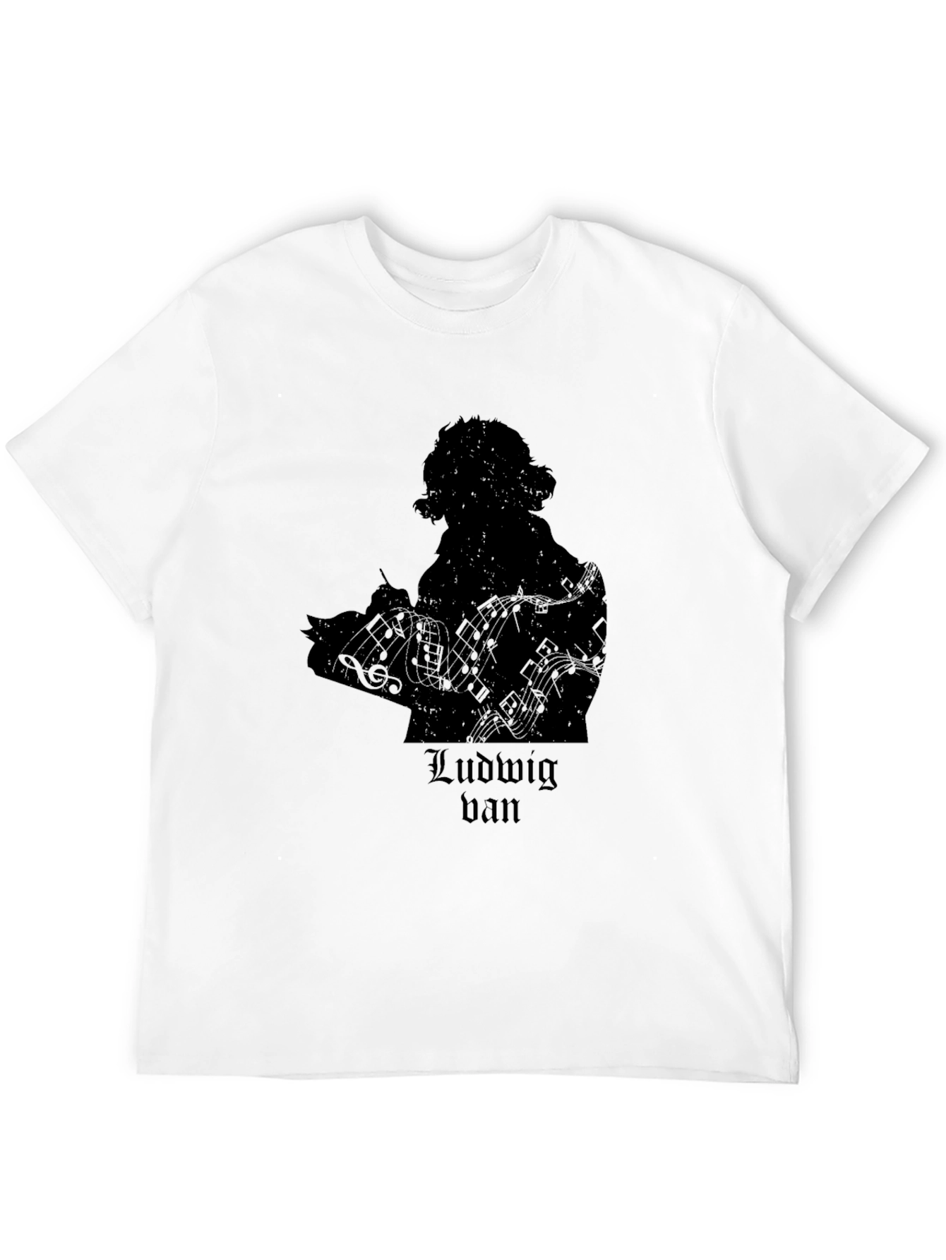 Ludwig van Beethoven Silhouette T-Shirt