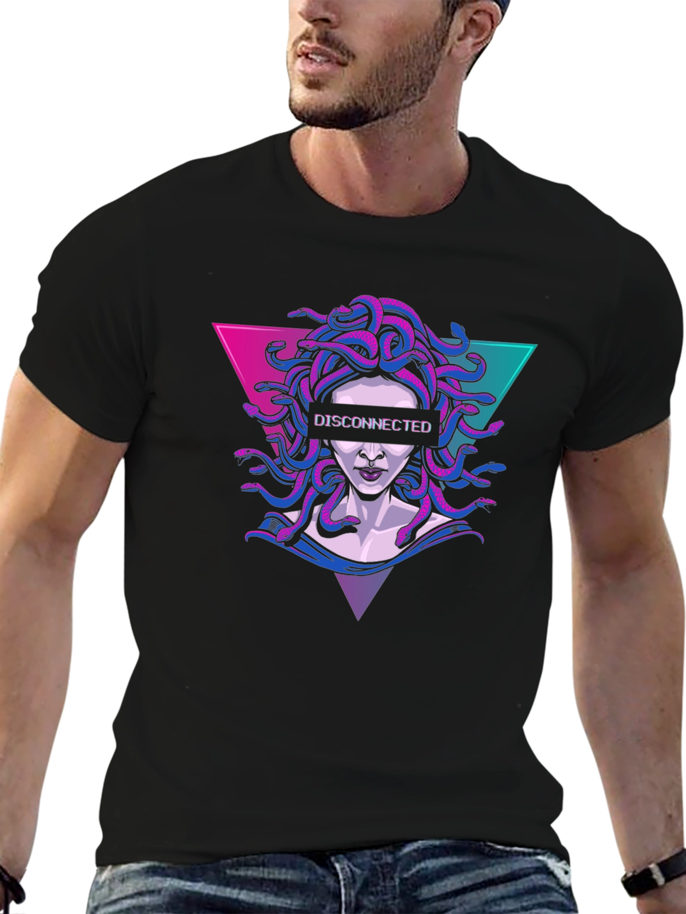 Disconnected Medusa Graphic Tee