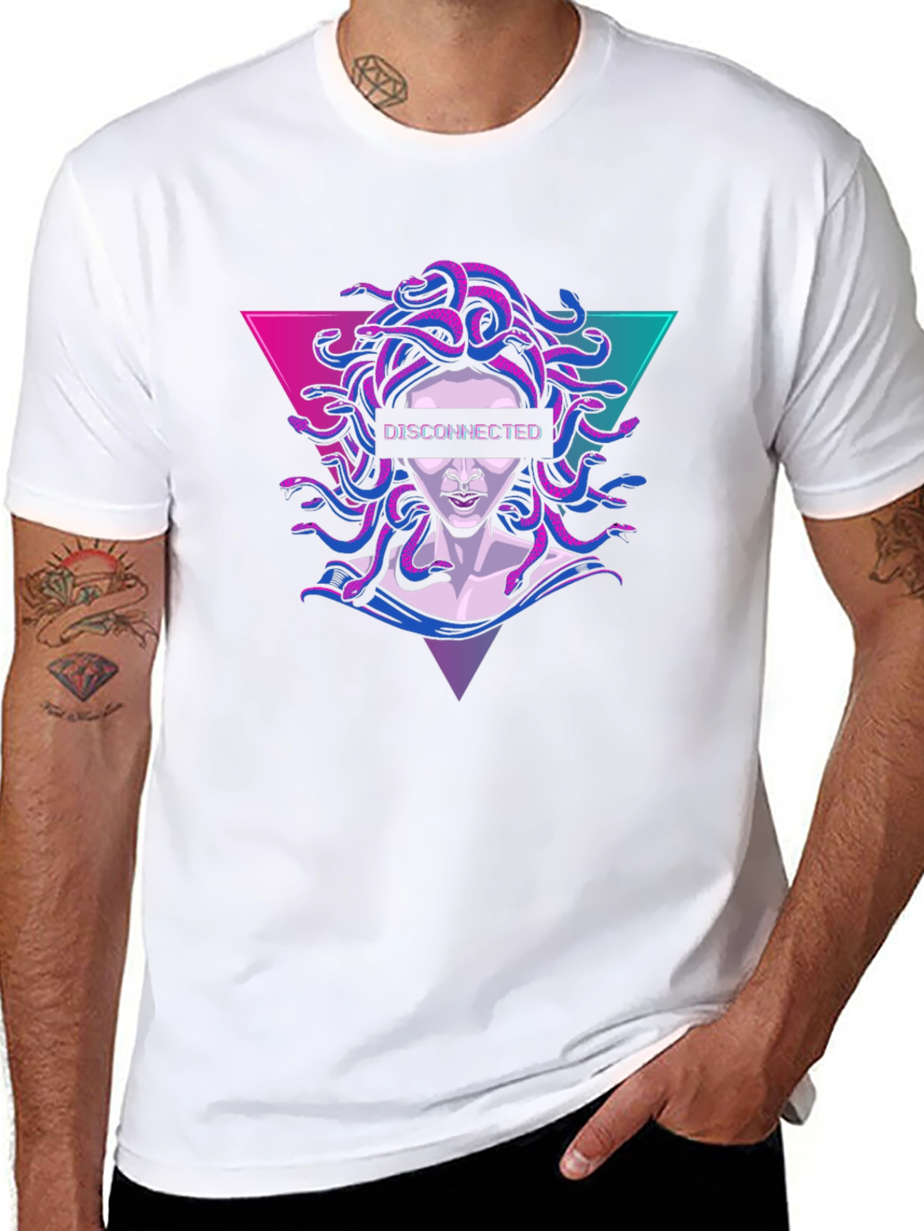 Disconnected Medusa Graphic Tee