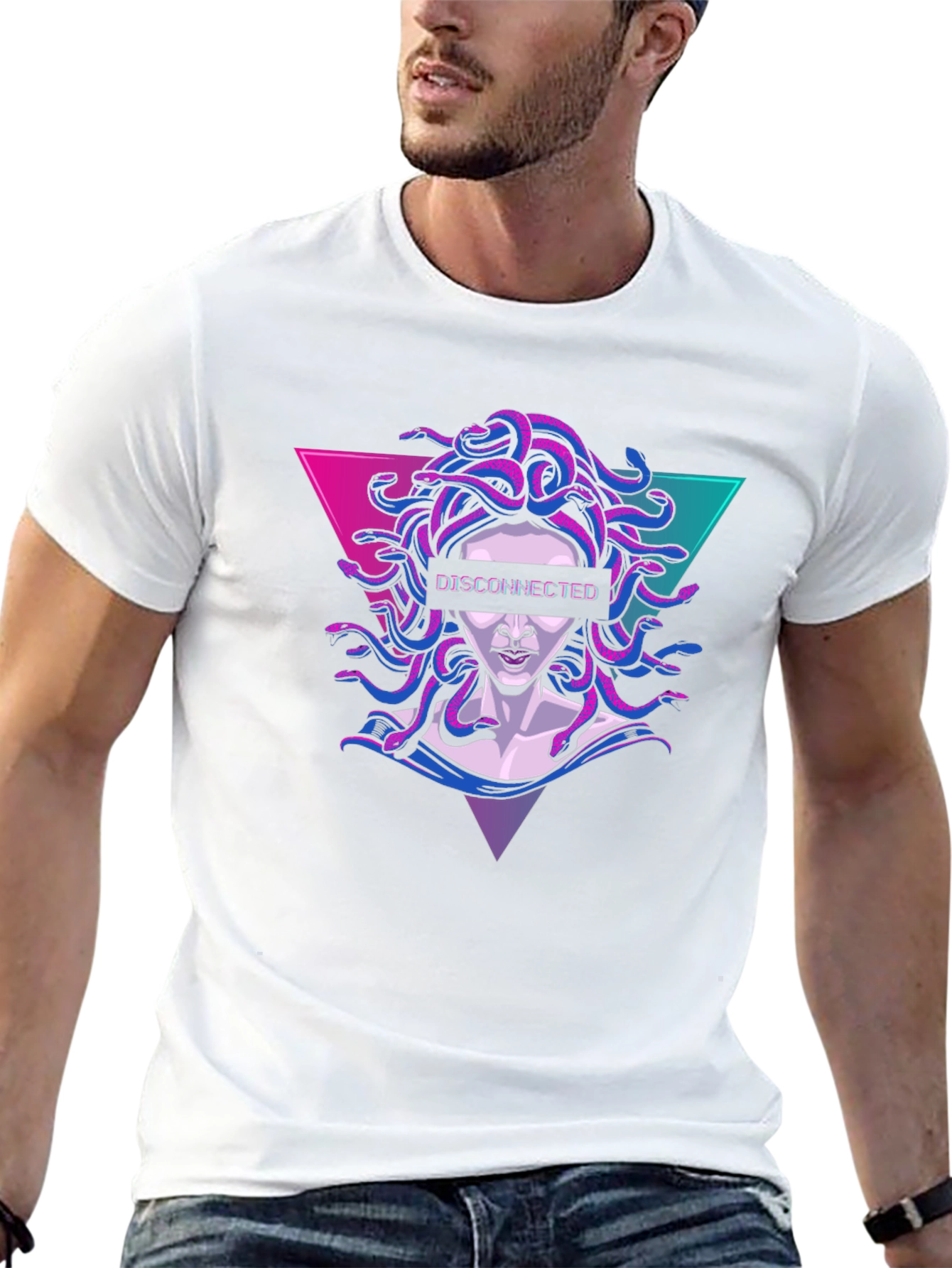 Disconnected Medusa Graphic Tee