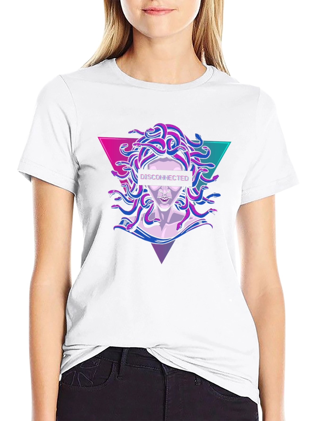 Disconnected Medusa Graphic Tee