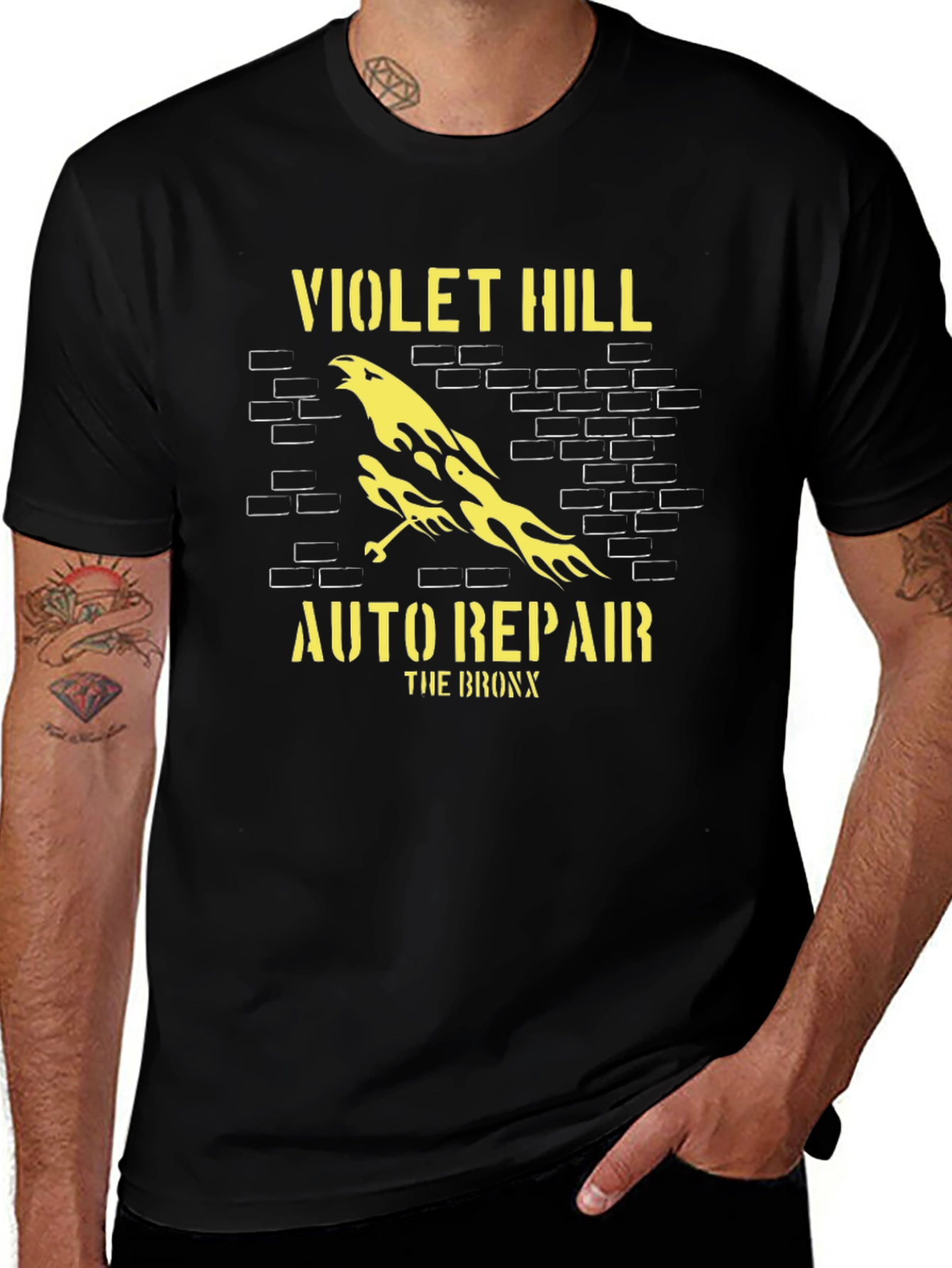 Violet Hill Auto Repair T-Shirt - The Bronx