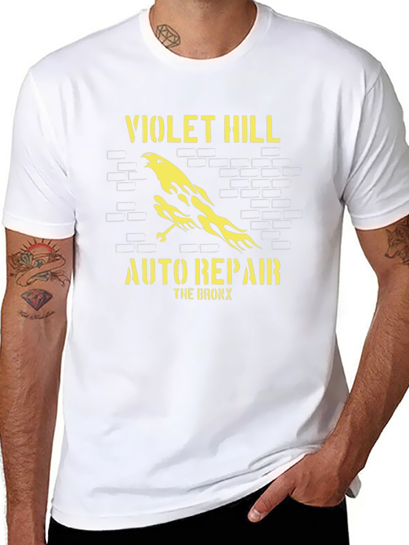 Violet Hill Auto Repair T-Shirt - The Bronx