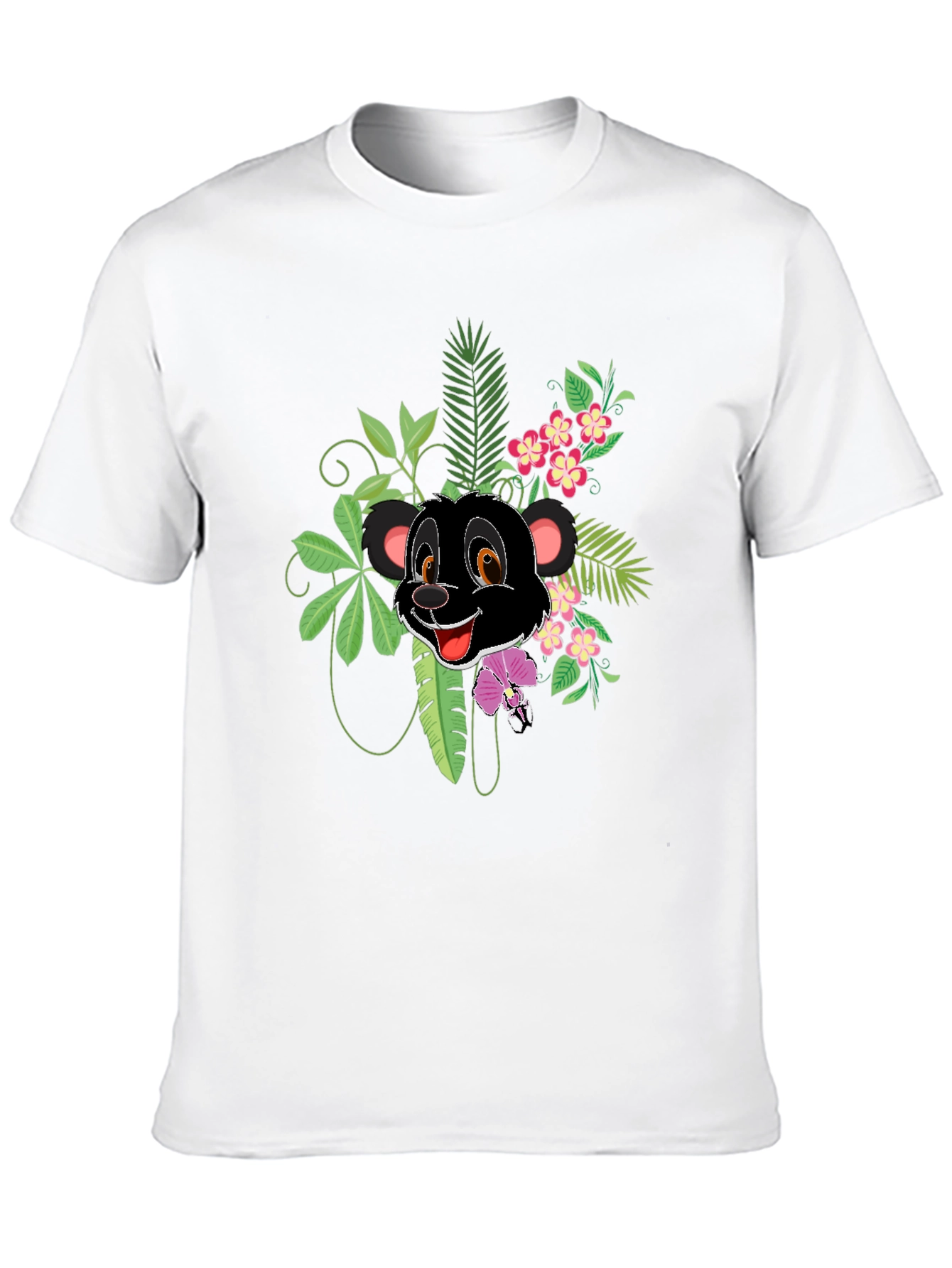 Jungle Cub Graphic T-Shirt - Black
