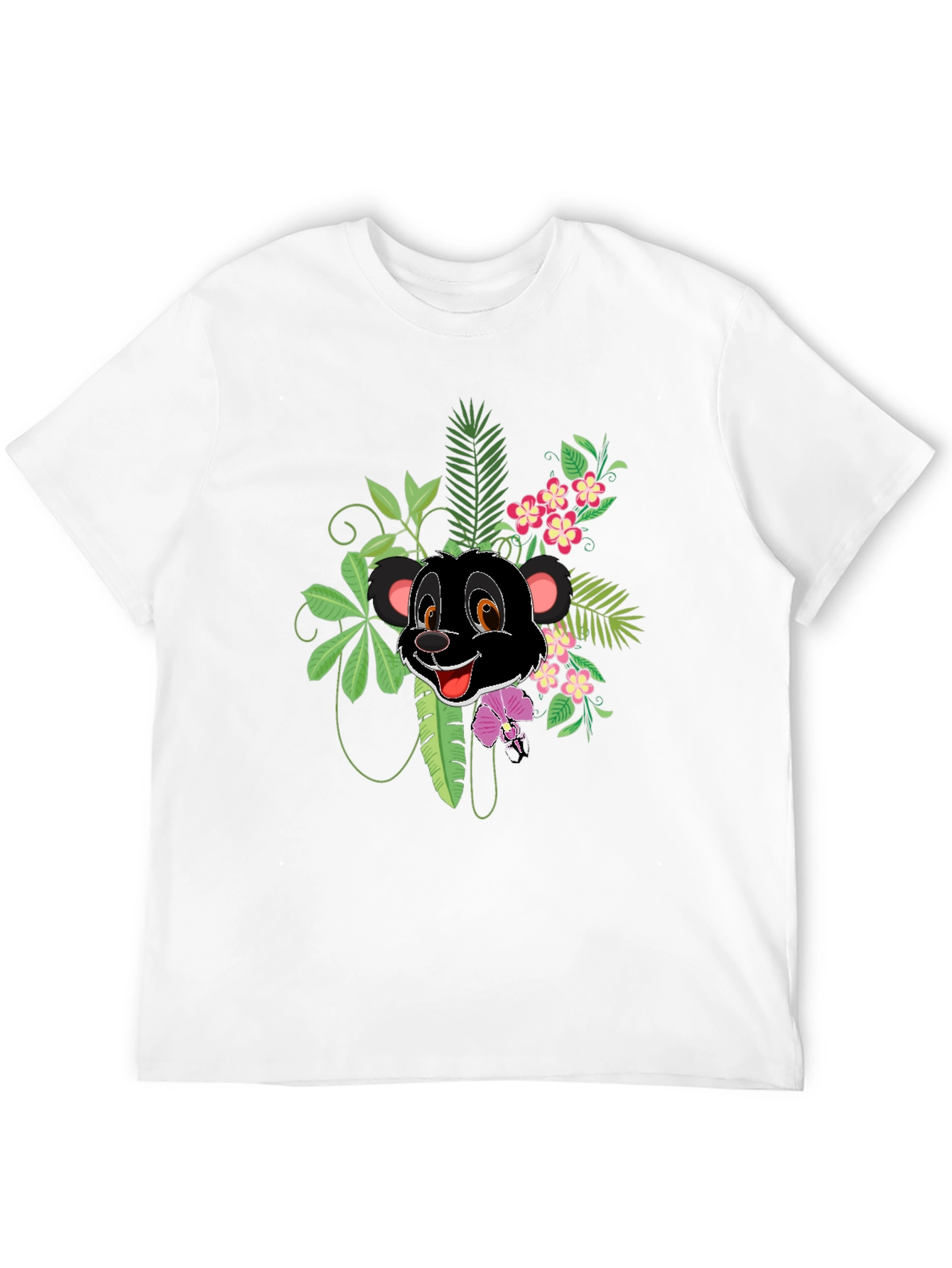 Jungle Cub Graphic T-Shirt - Black