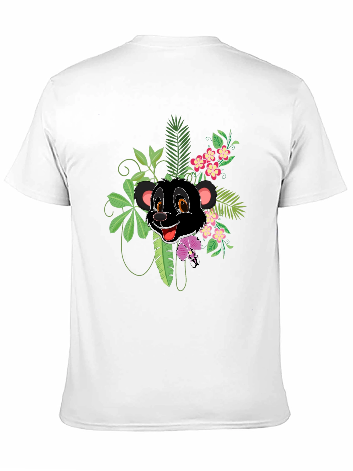 Jungle Cub Graphic T-Shirt - Black