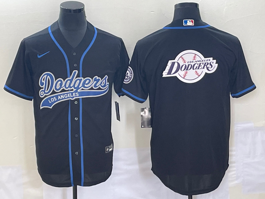 Men's Los Angeles Dodgers Black Player Jerseys Joint Edition