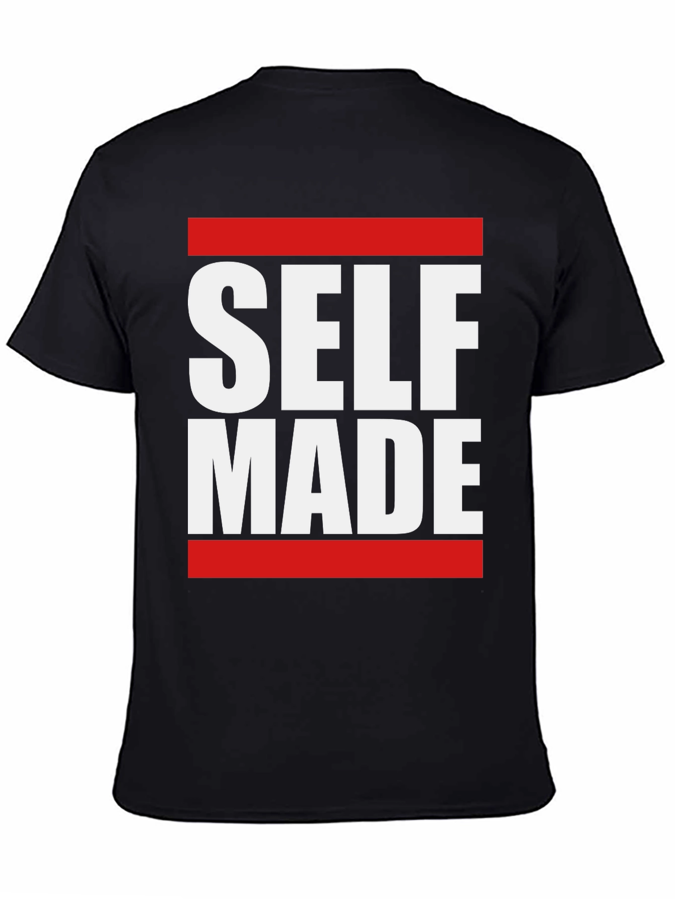 Self Made Graphic Tee - Black Short Sleeve