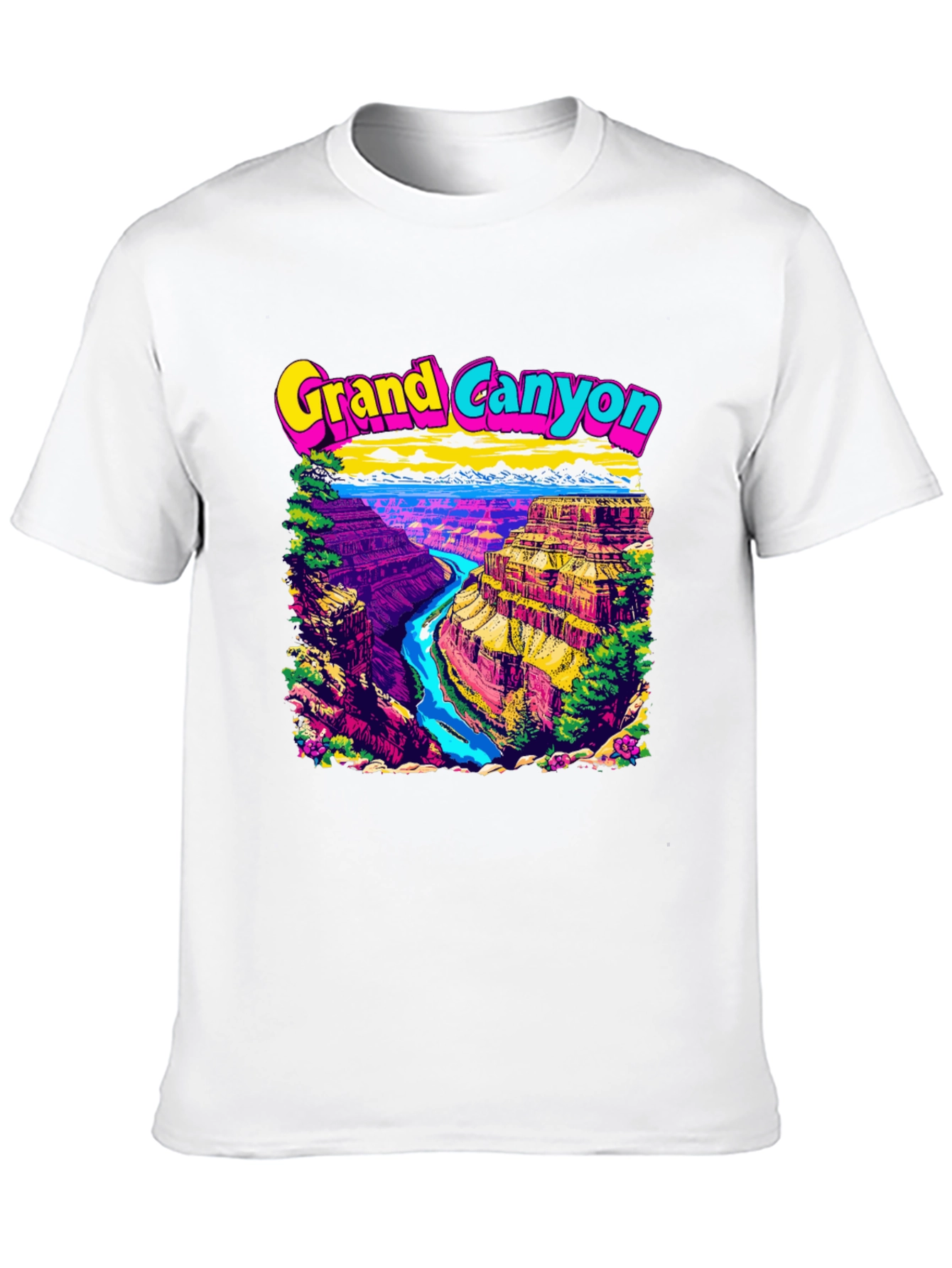 Grand Canyon Graphic Tee - Mens Black T-Shirt