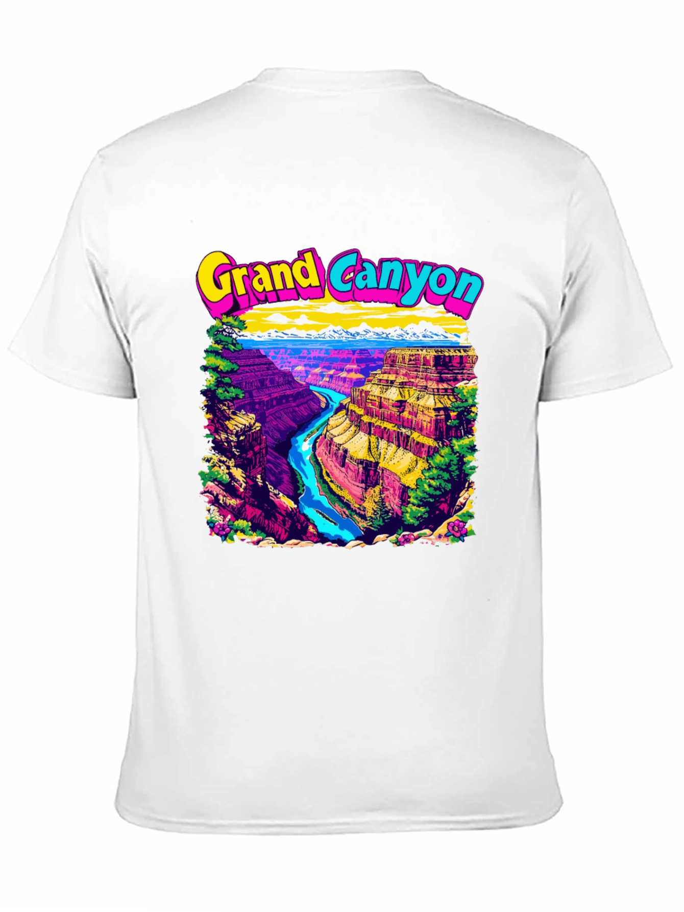 Grand Canyon Graphic Tee - Mens Black T-Shirt