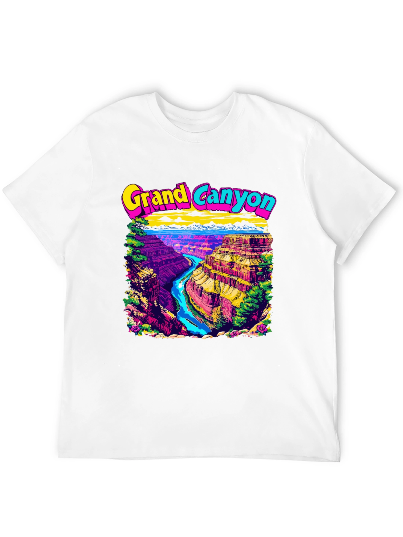 Grand Canyon Graphic Tee - Mens Black T-Shirt