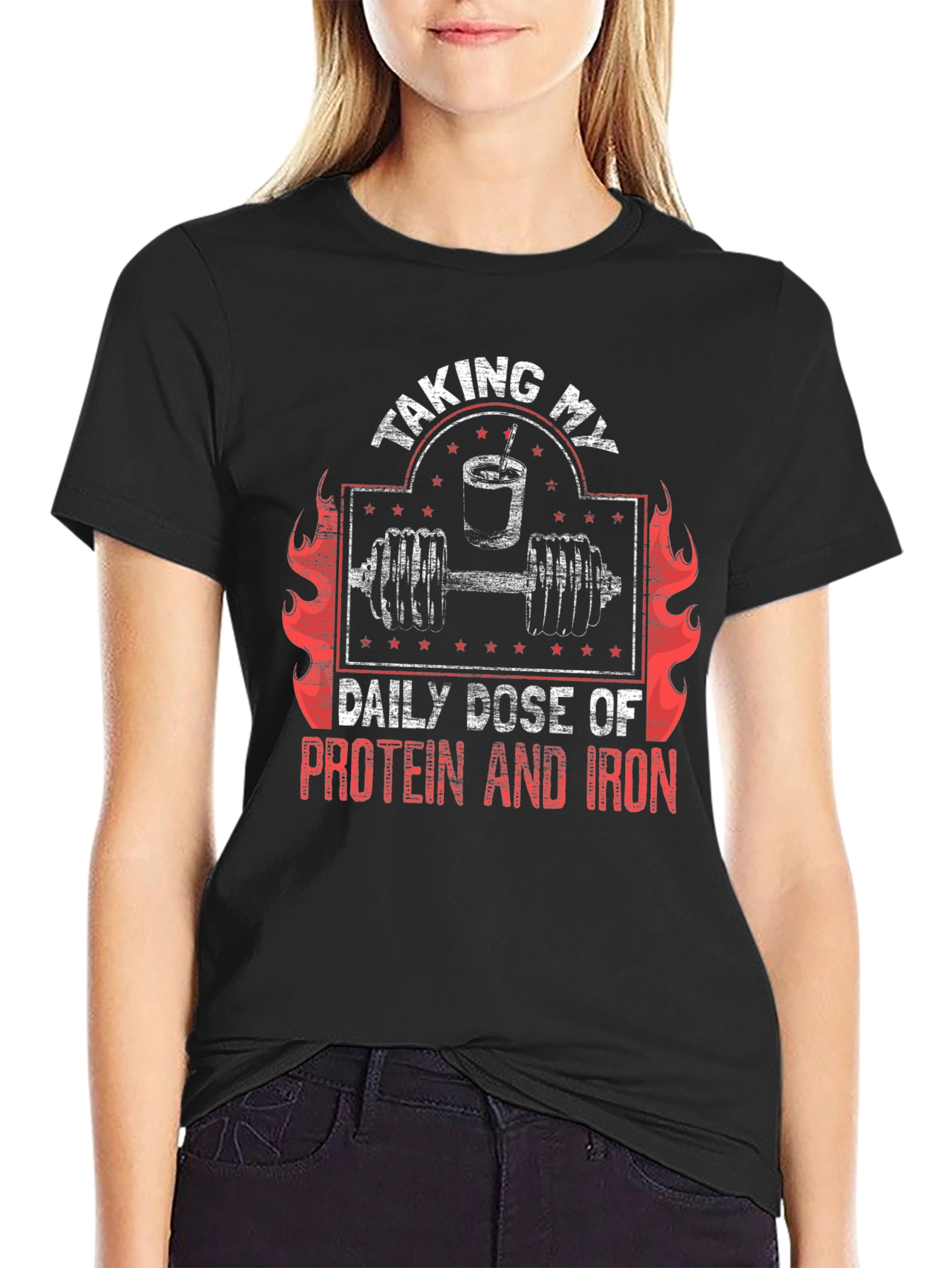 Protein and Iron Workout T-Shirt
