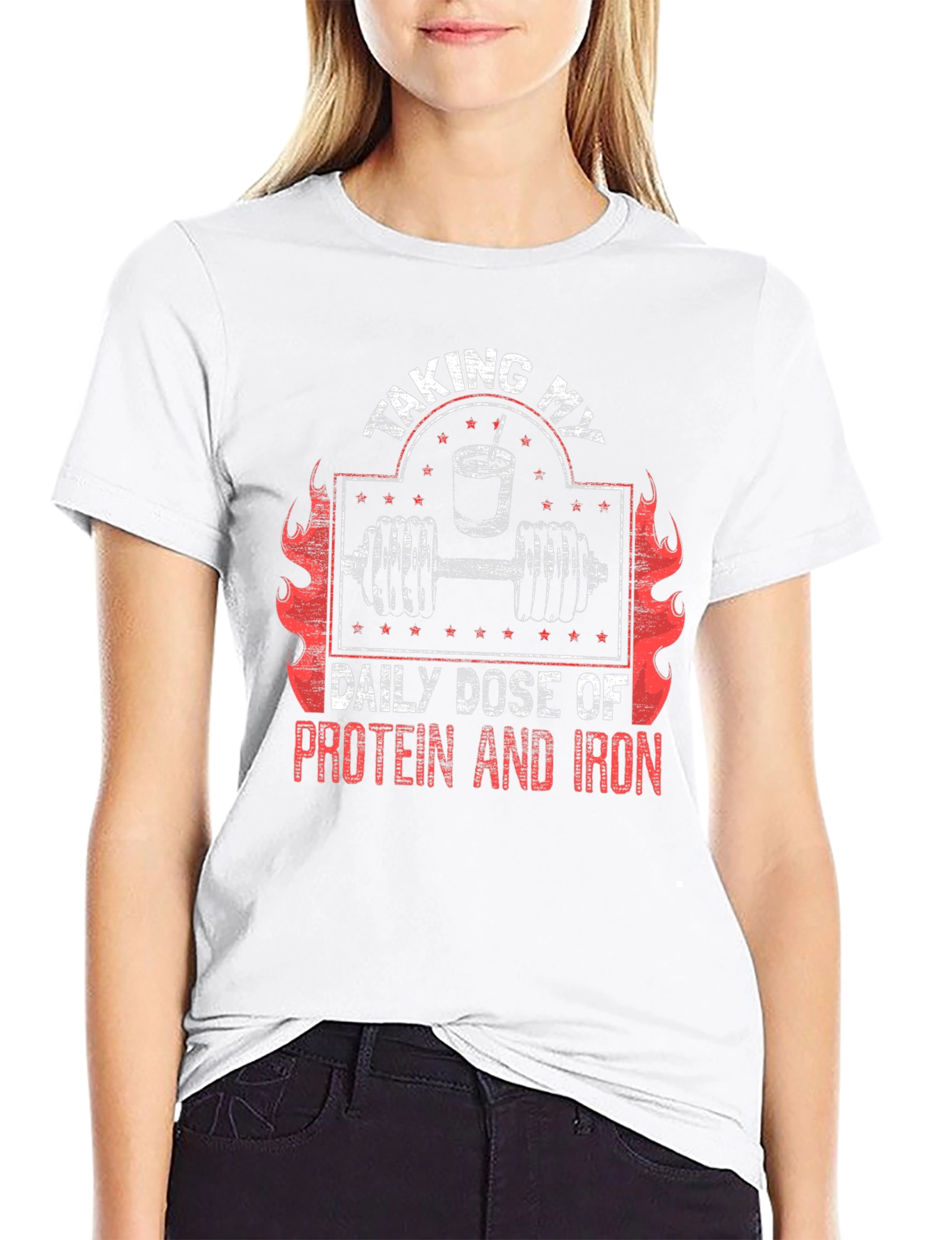 Protein and Iron Workout T-Shirt
