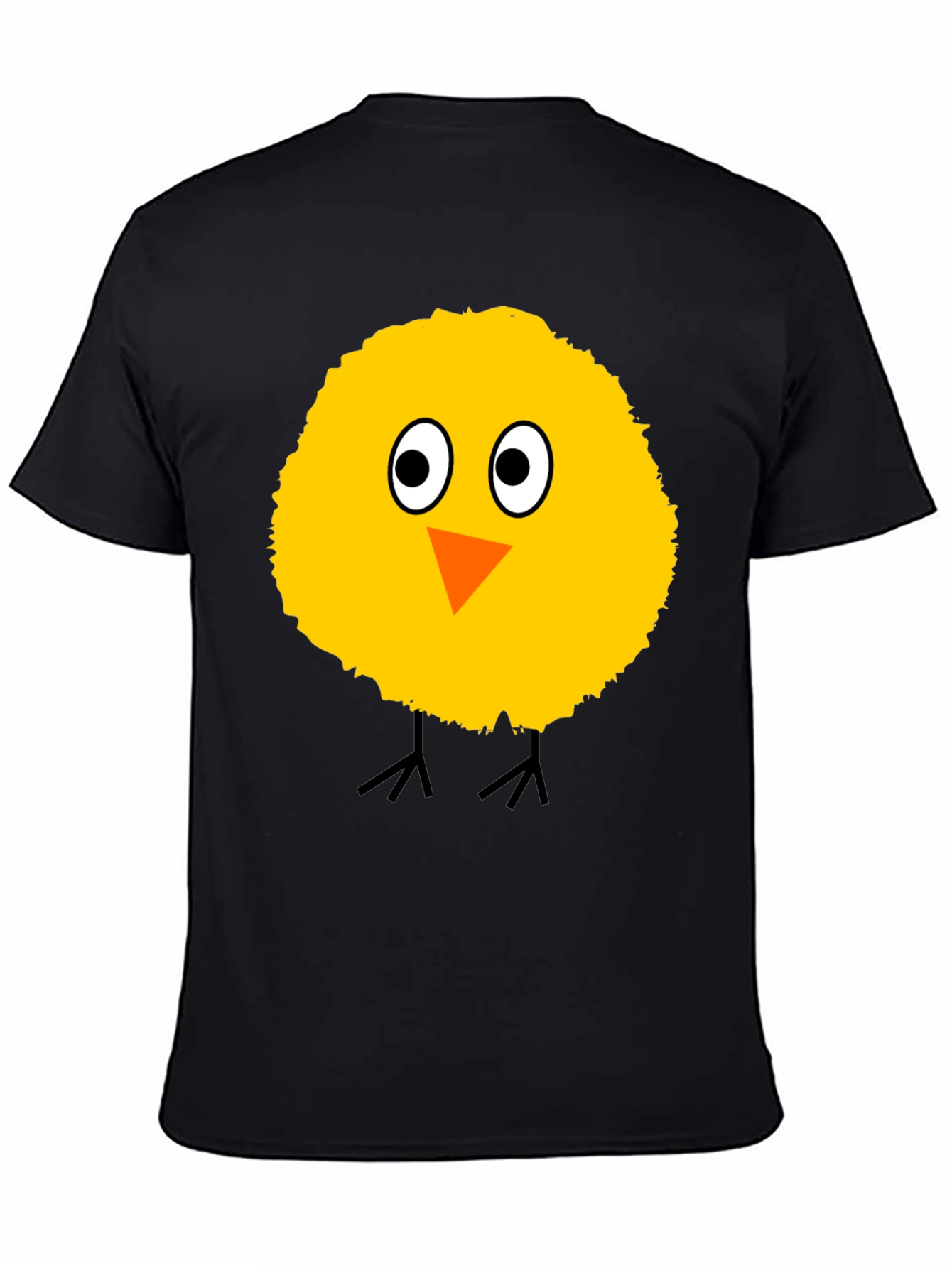 Cute Chick Graphic Tee - Unisex Black T-Shirt