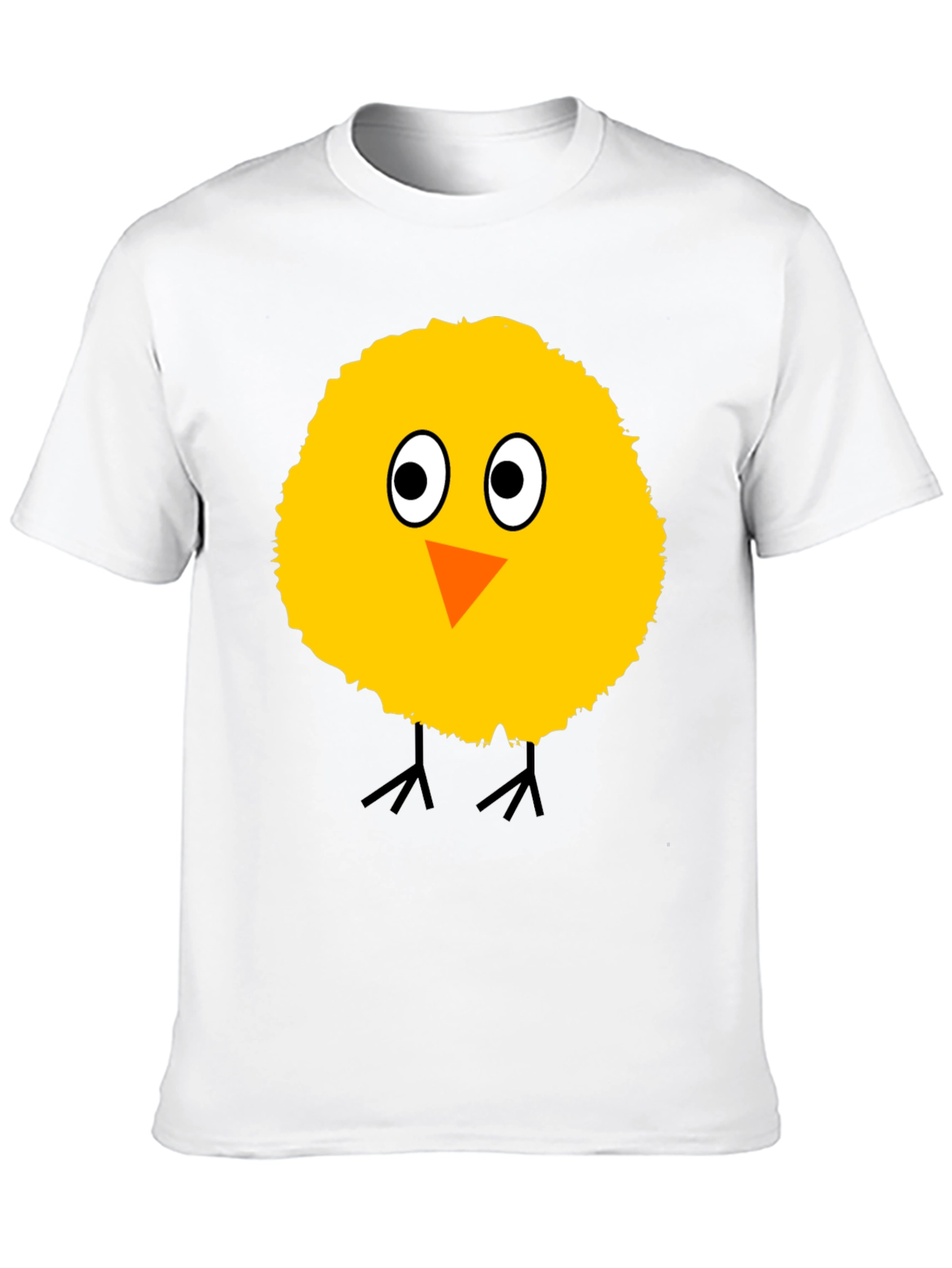 Cute Chick Graphic Tee - Unisex Black T-Shirt