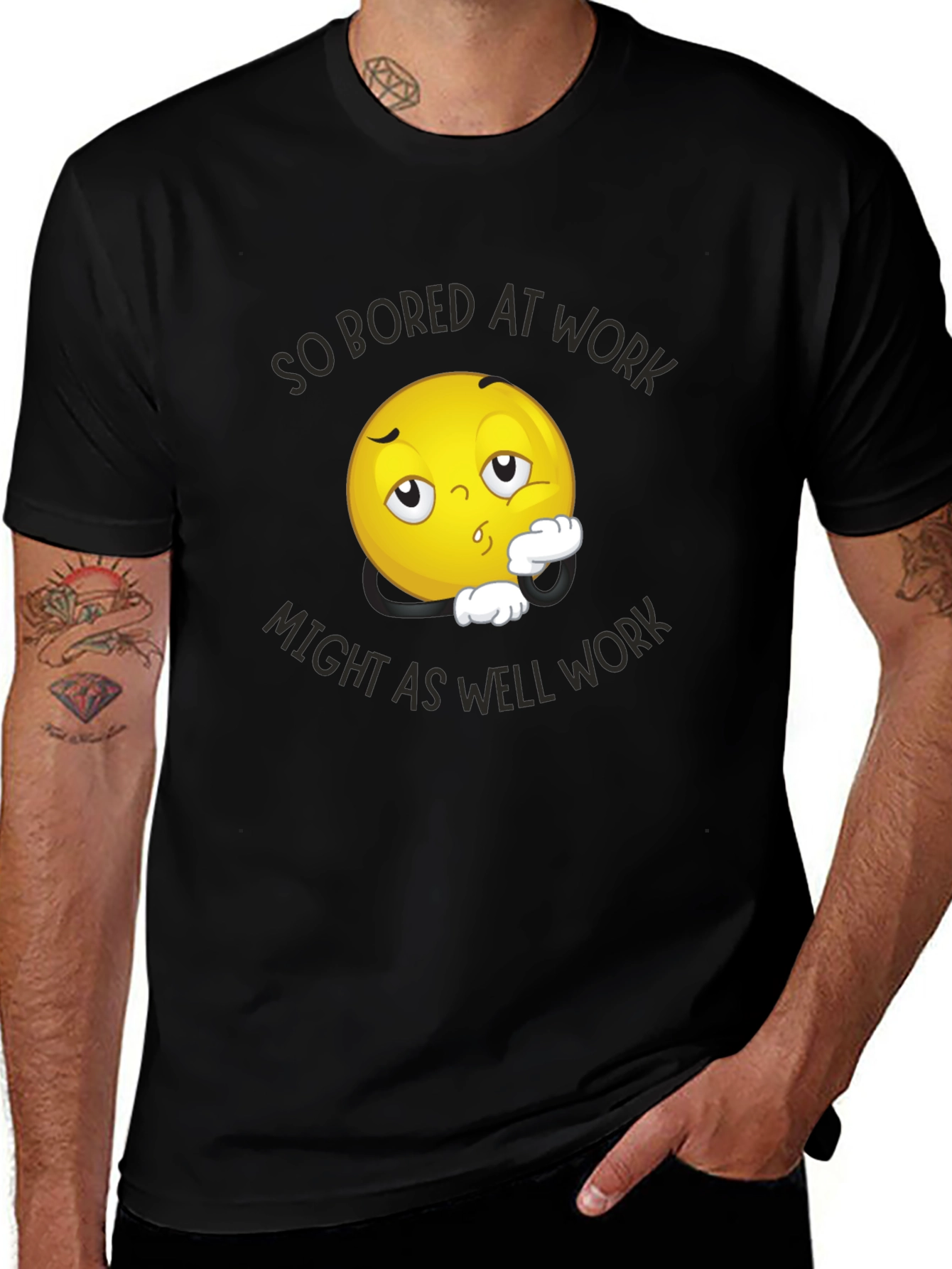 So Bored At Work Graphic Tee