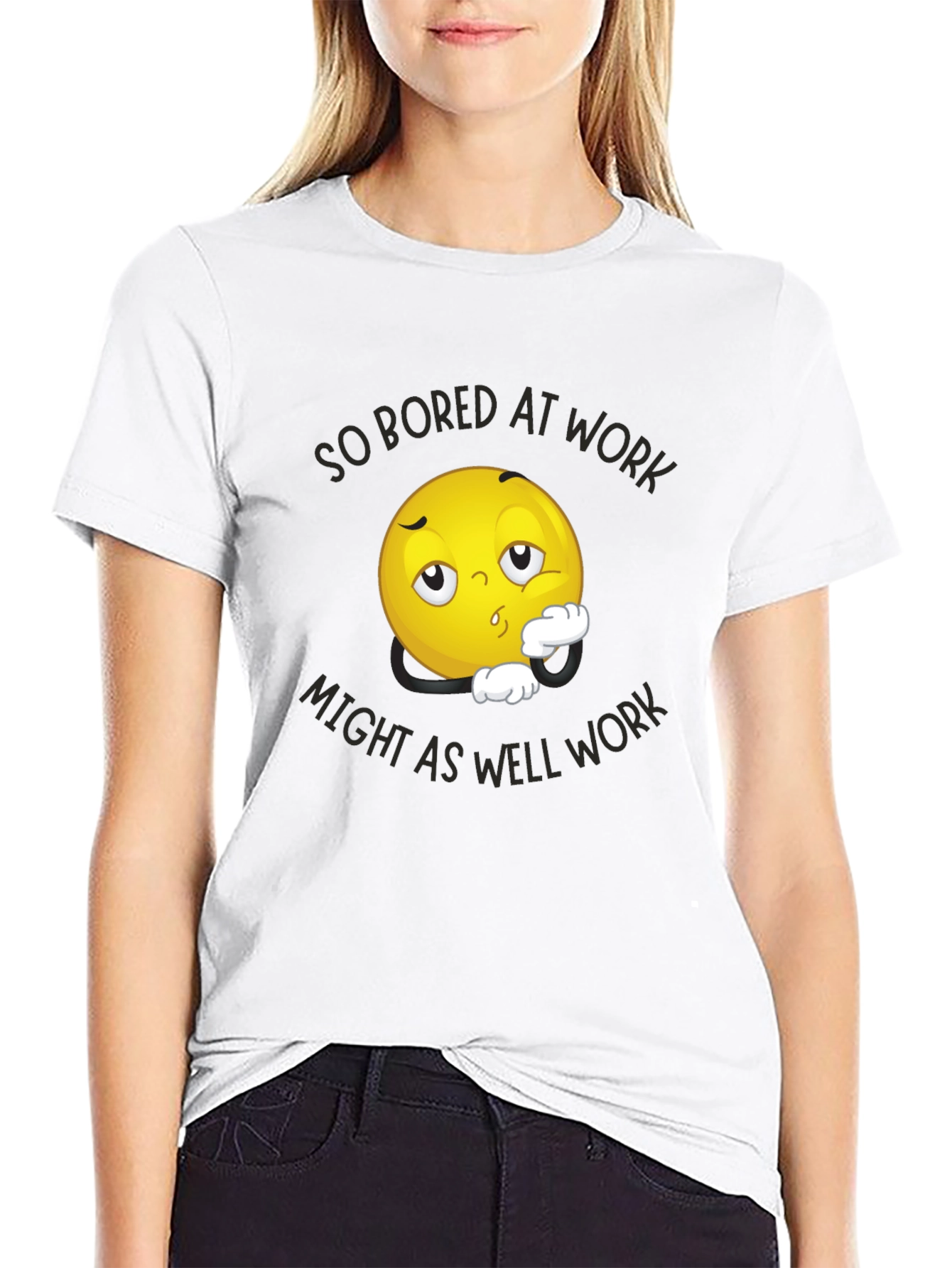 So Bored At Work Graphic Tee