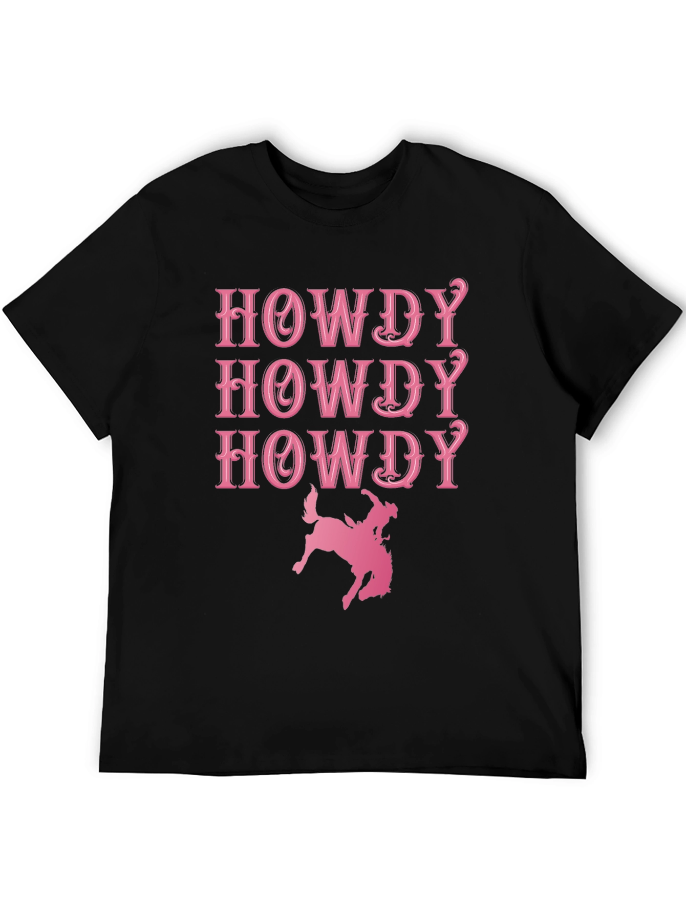 Howdy Rodeo Graphic Tee - Western Style Shirt