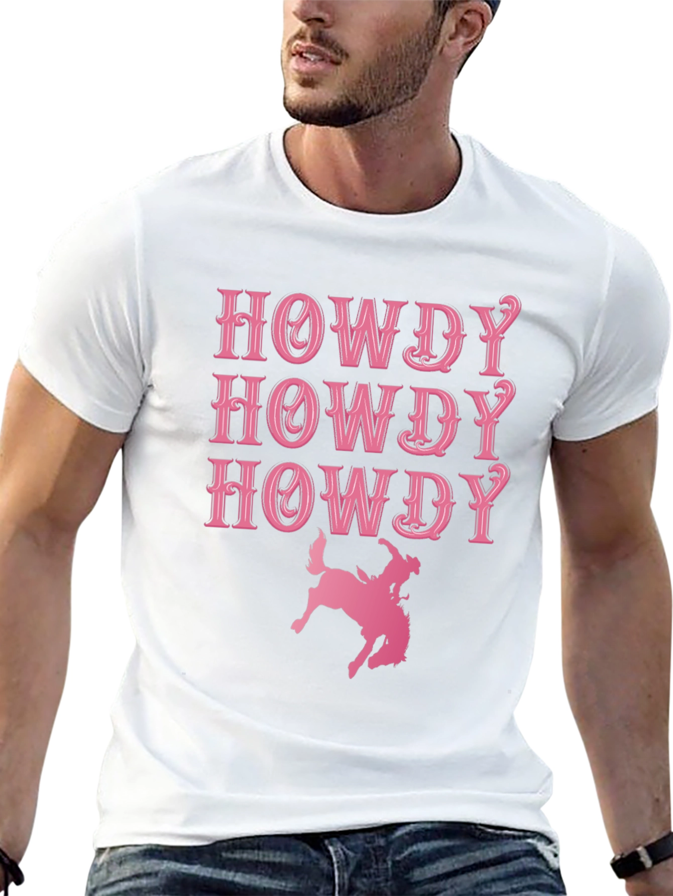 Howdy Rodeo Graphic Tee - Western Style Shirt