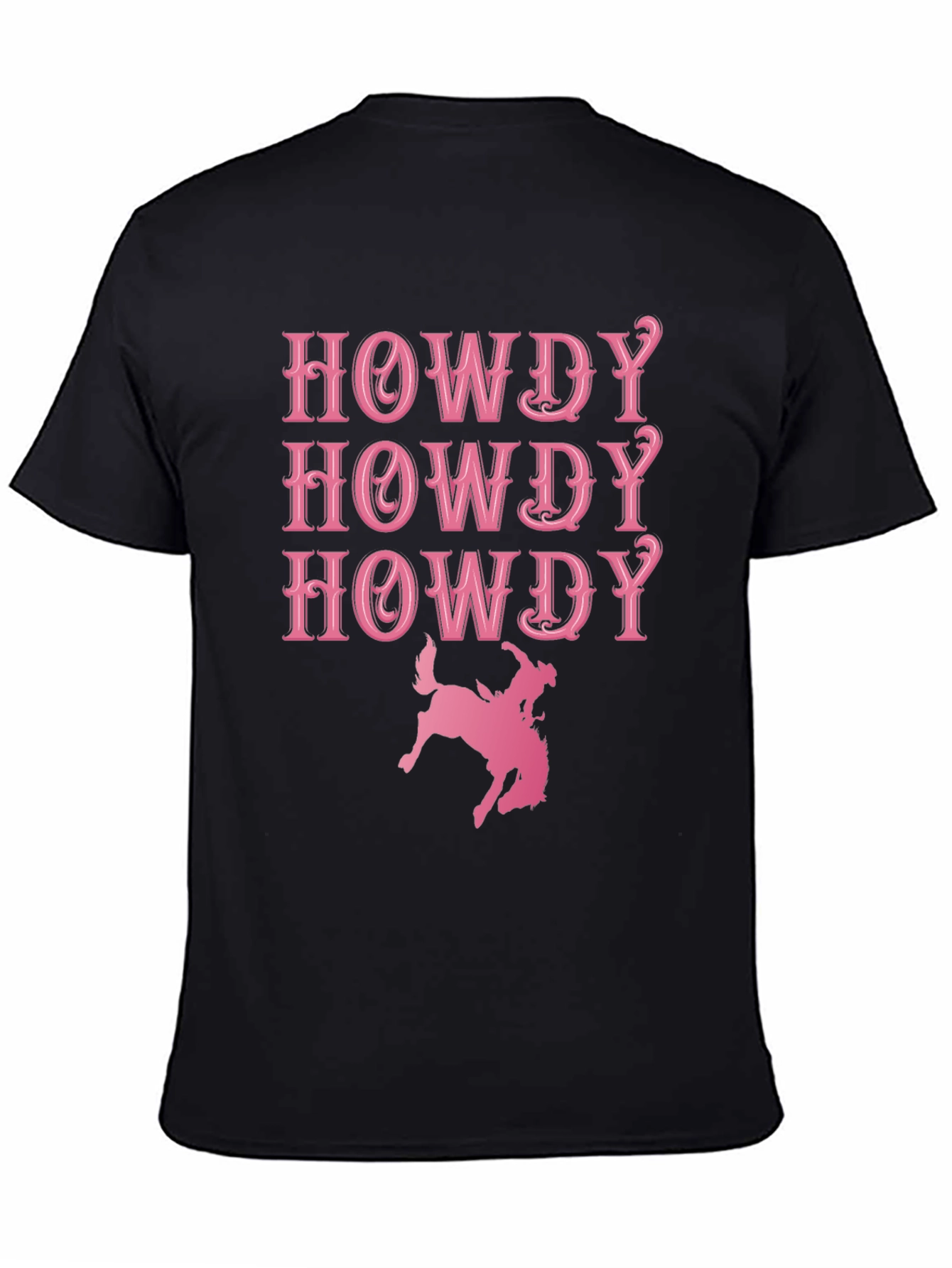 Howdy Rodeo Graphic Tee - Western Style Shirt