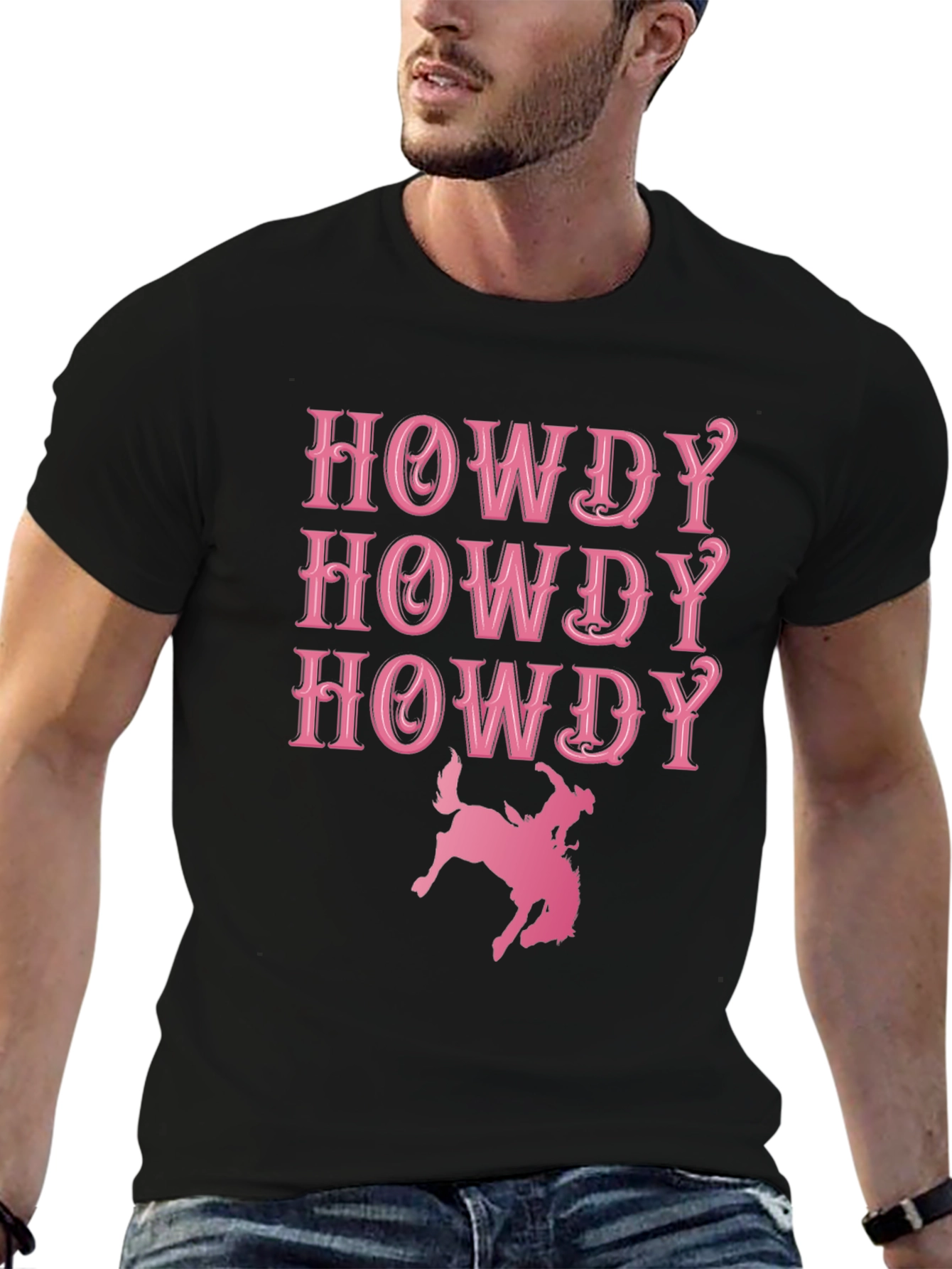 Howdy Rodeo Graphic Tee - Western Style Shirt