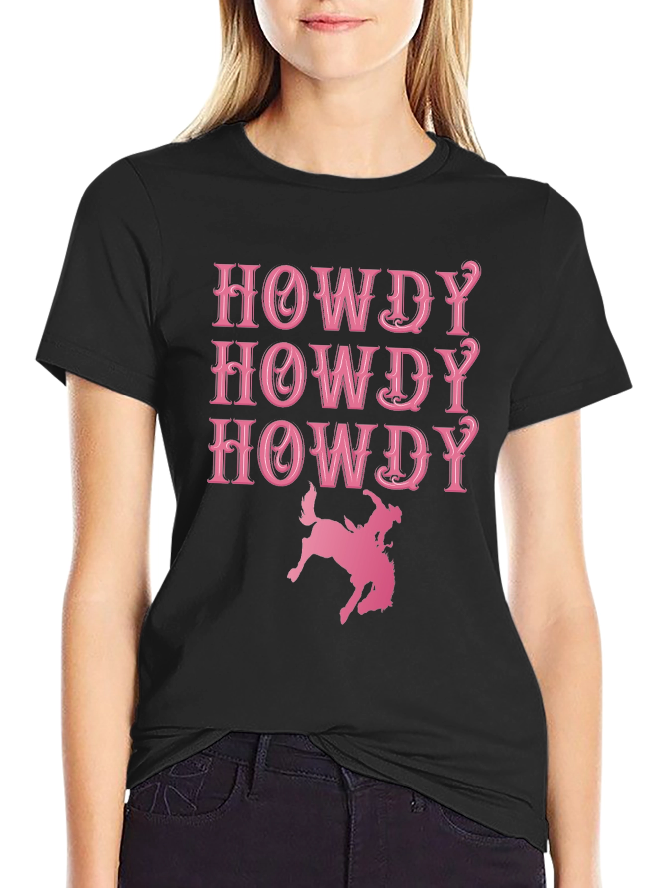 Howdy Rodeo Graphic Tee - Western Style Shirt