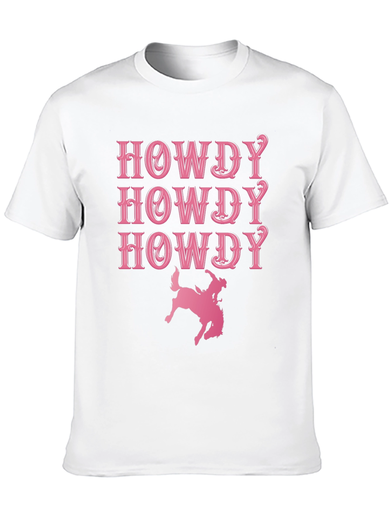 Howdy Rodeo Graphic Tee - Western Style Shirt