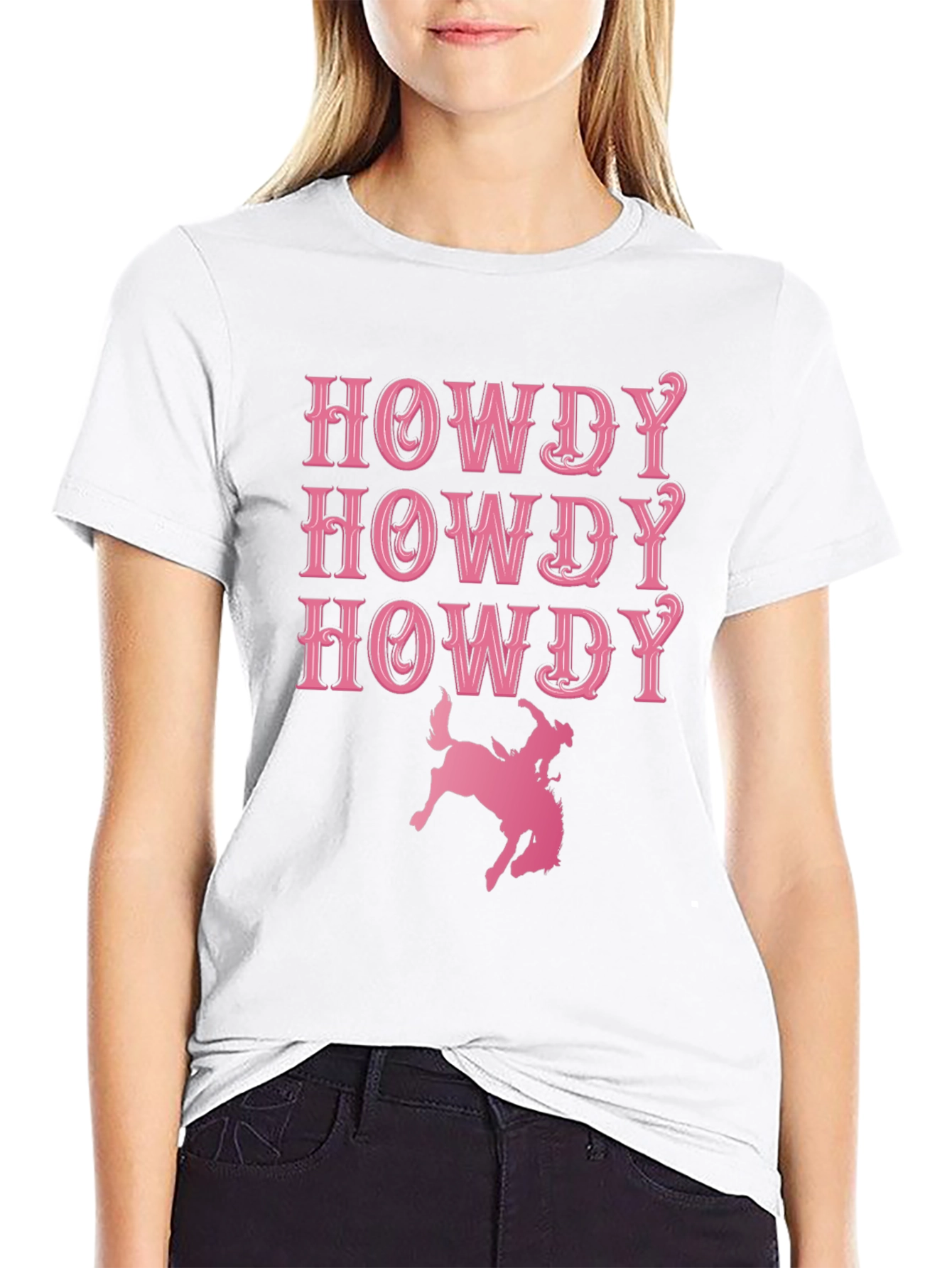 Howdy Rodeo Graphic Tee - Western Style Shirt