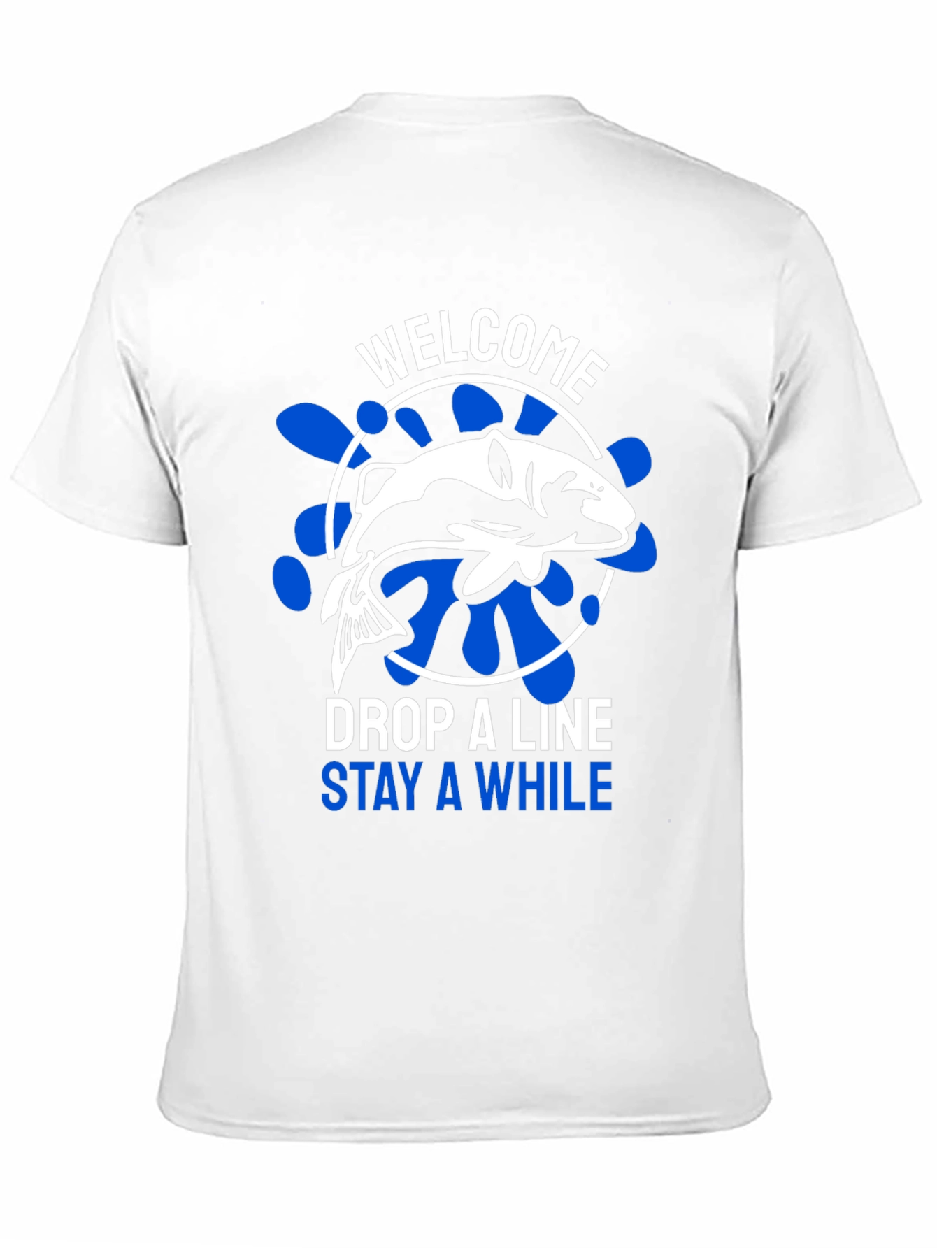 Welcome Fish Graphic T-Shirt