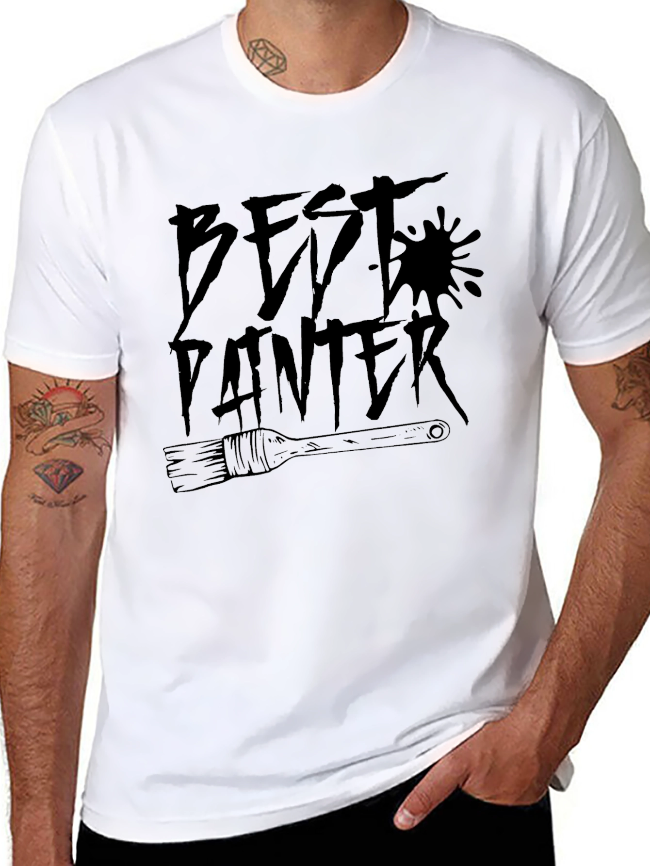 Best Painter T-Shirt - Mens Graphic Tee