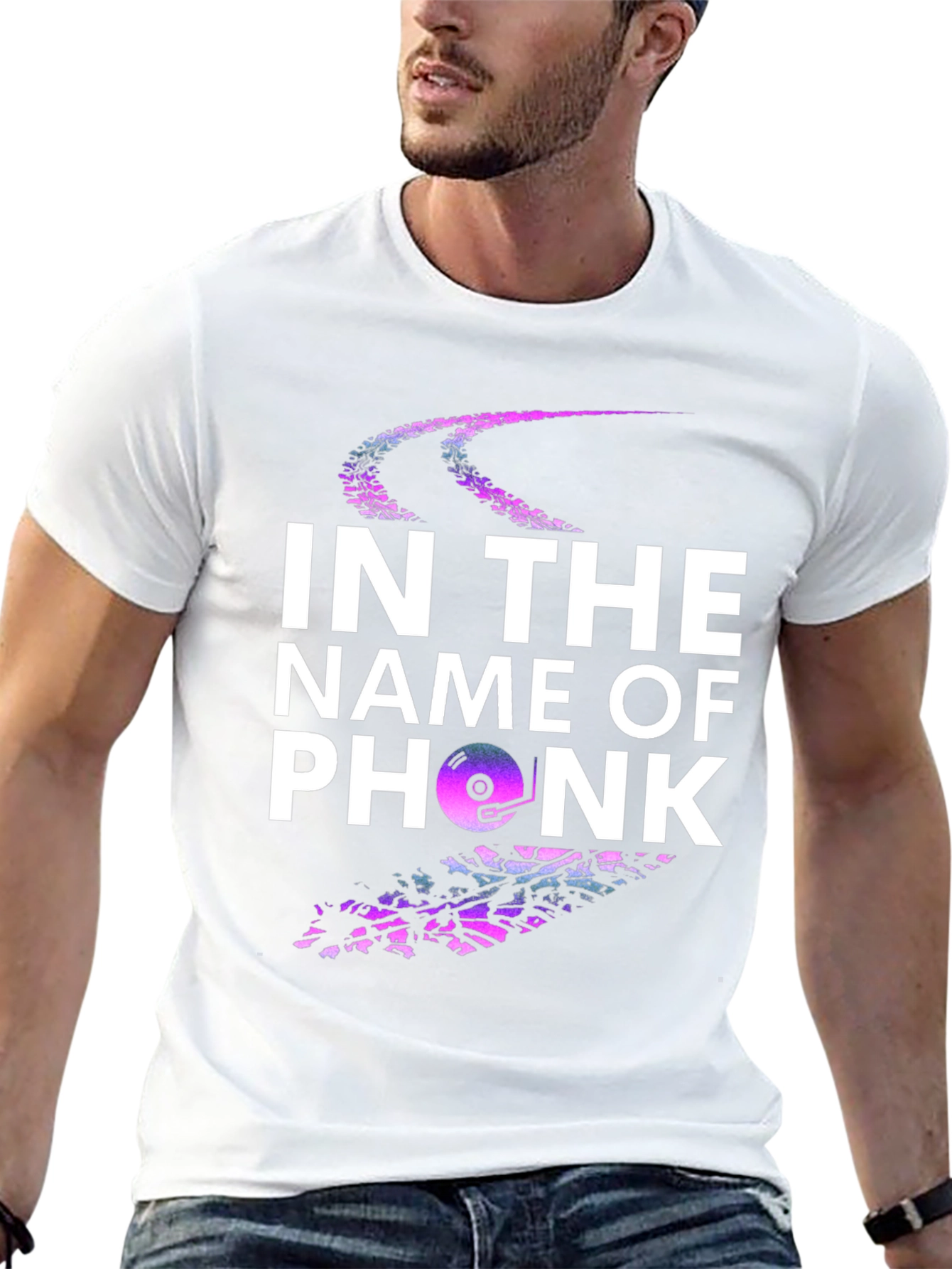 In The Name Of Phonk T-Shirt - Black