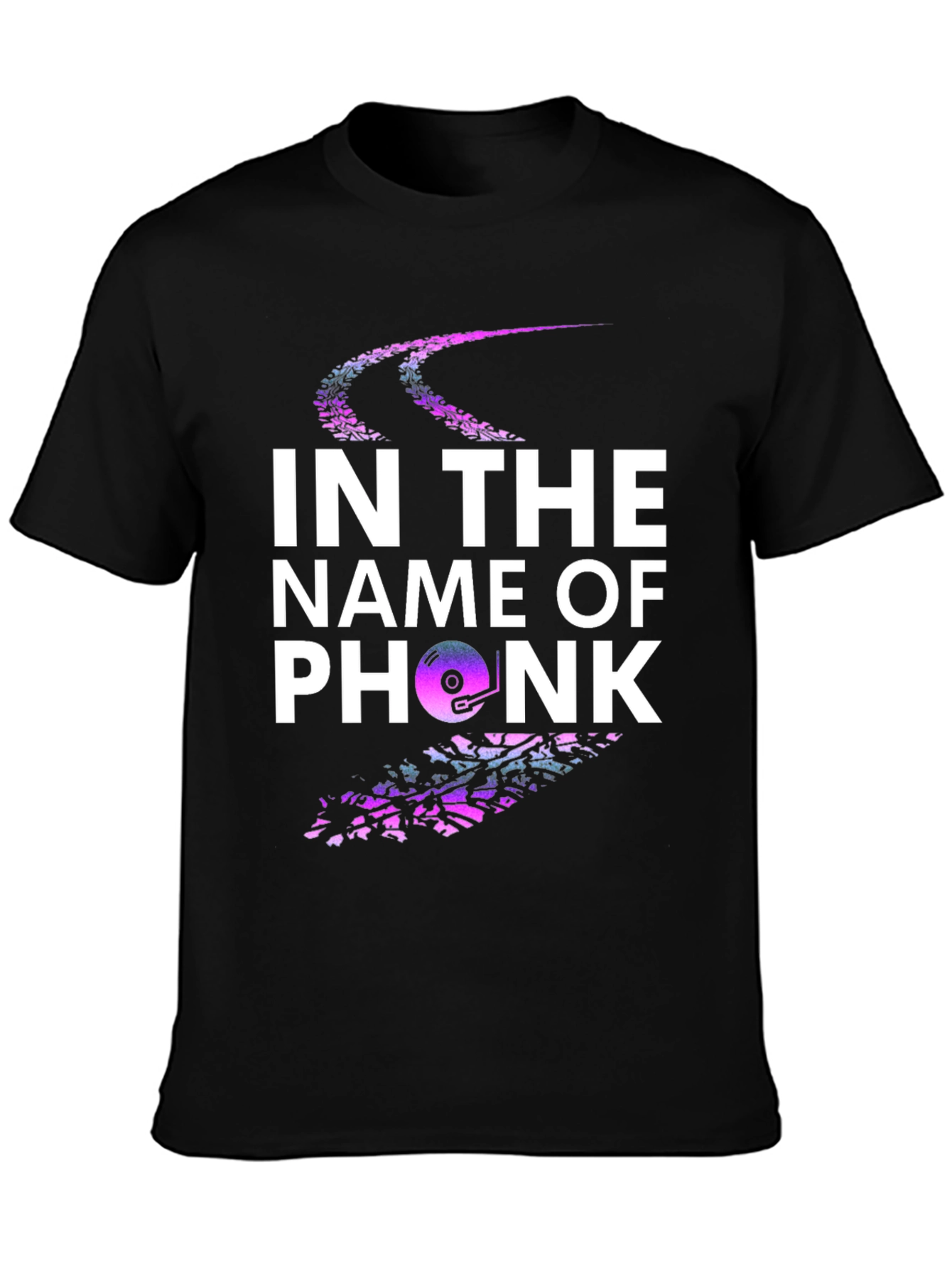 In The Name Of Phonk T-Shirt - Black