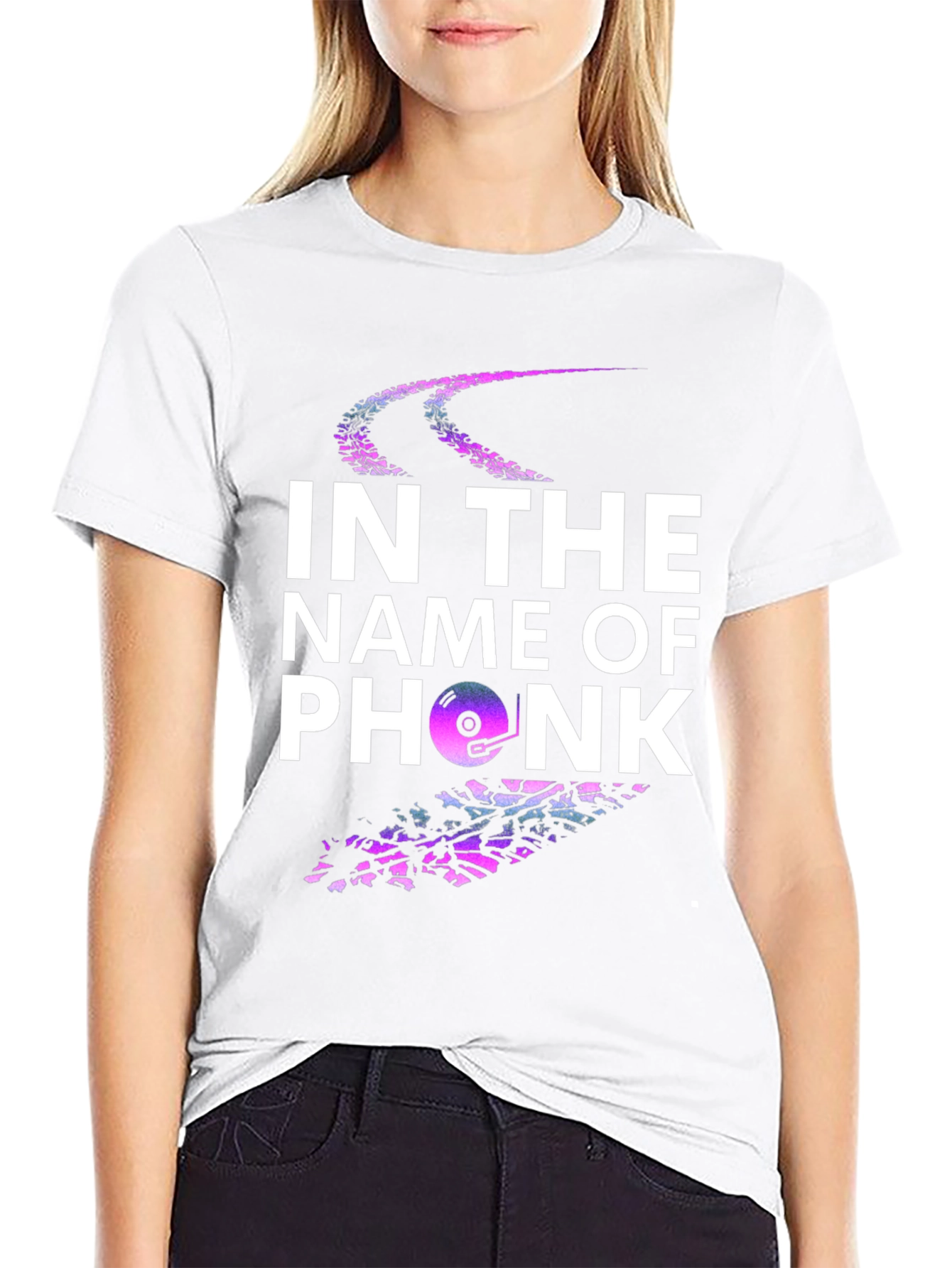 In The Name Of Phonk T-Shirt - Black