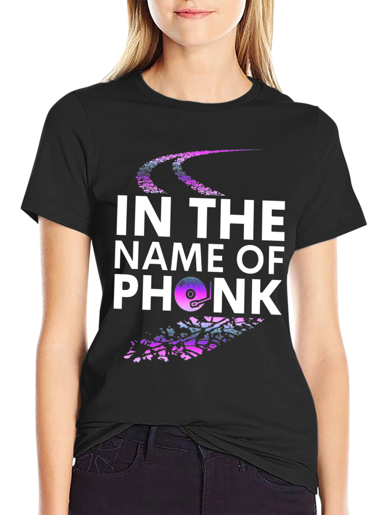 In The Name Of Phonk T-Shirt - Black