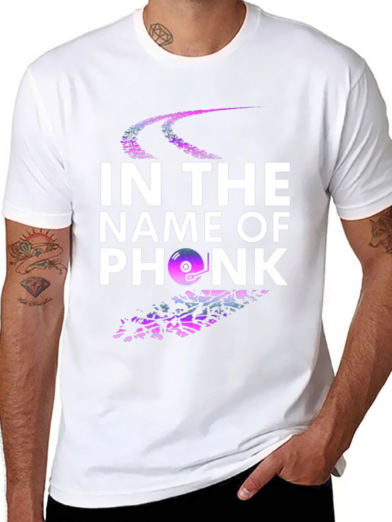 In The Name Of Phonk T-Shirt - Black