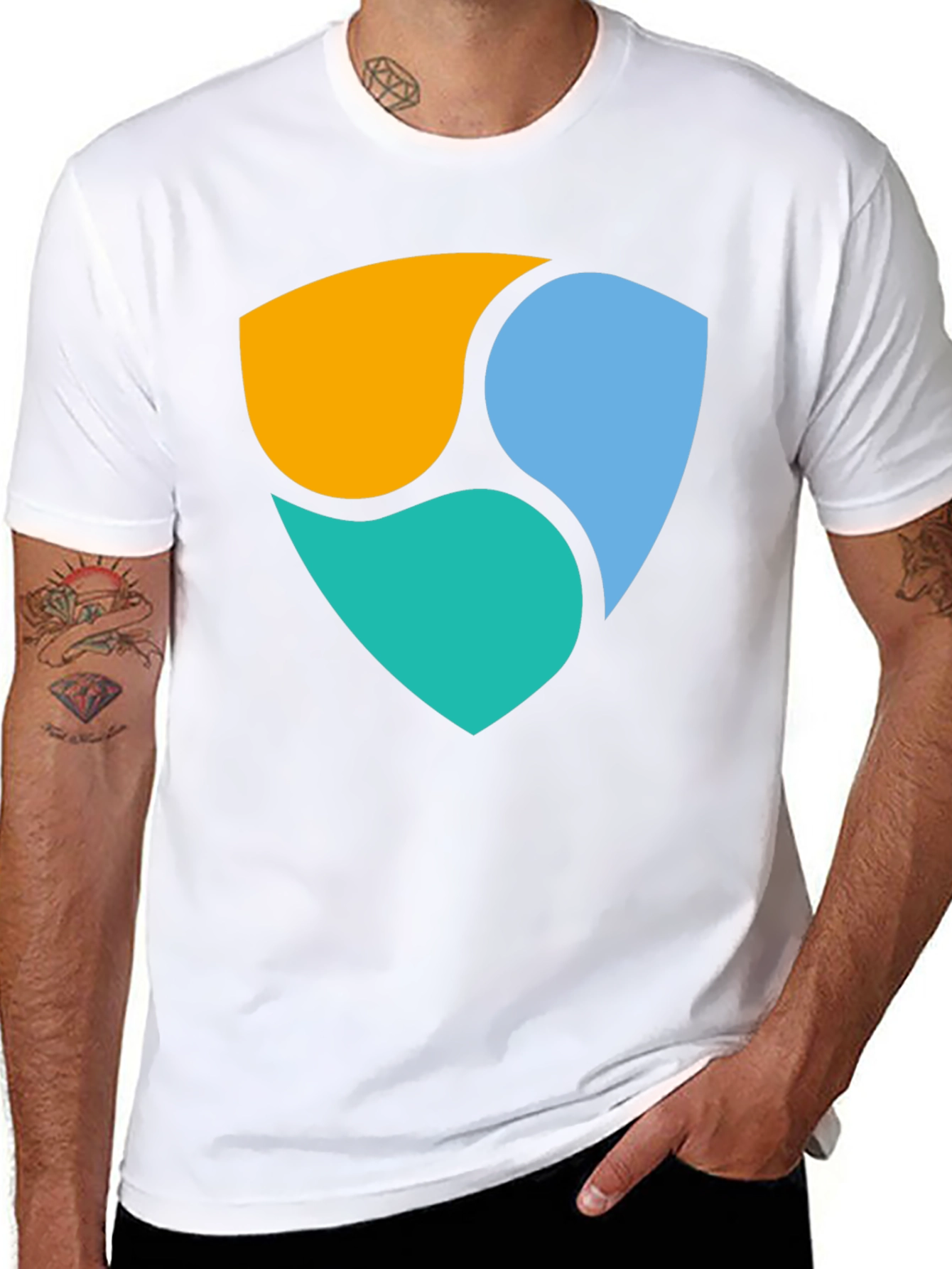 Abstract Graphic Tee - Modern Design T-Shirt