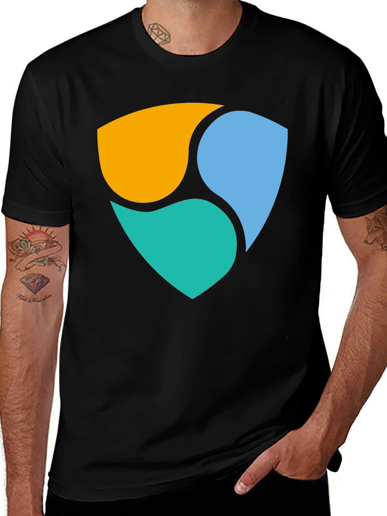 Abstract Graphic Tee - Modern Design T-Shirt