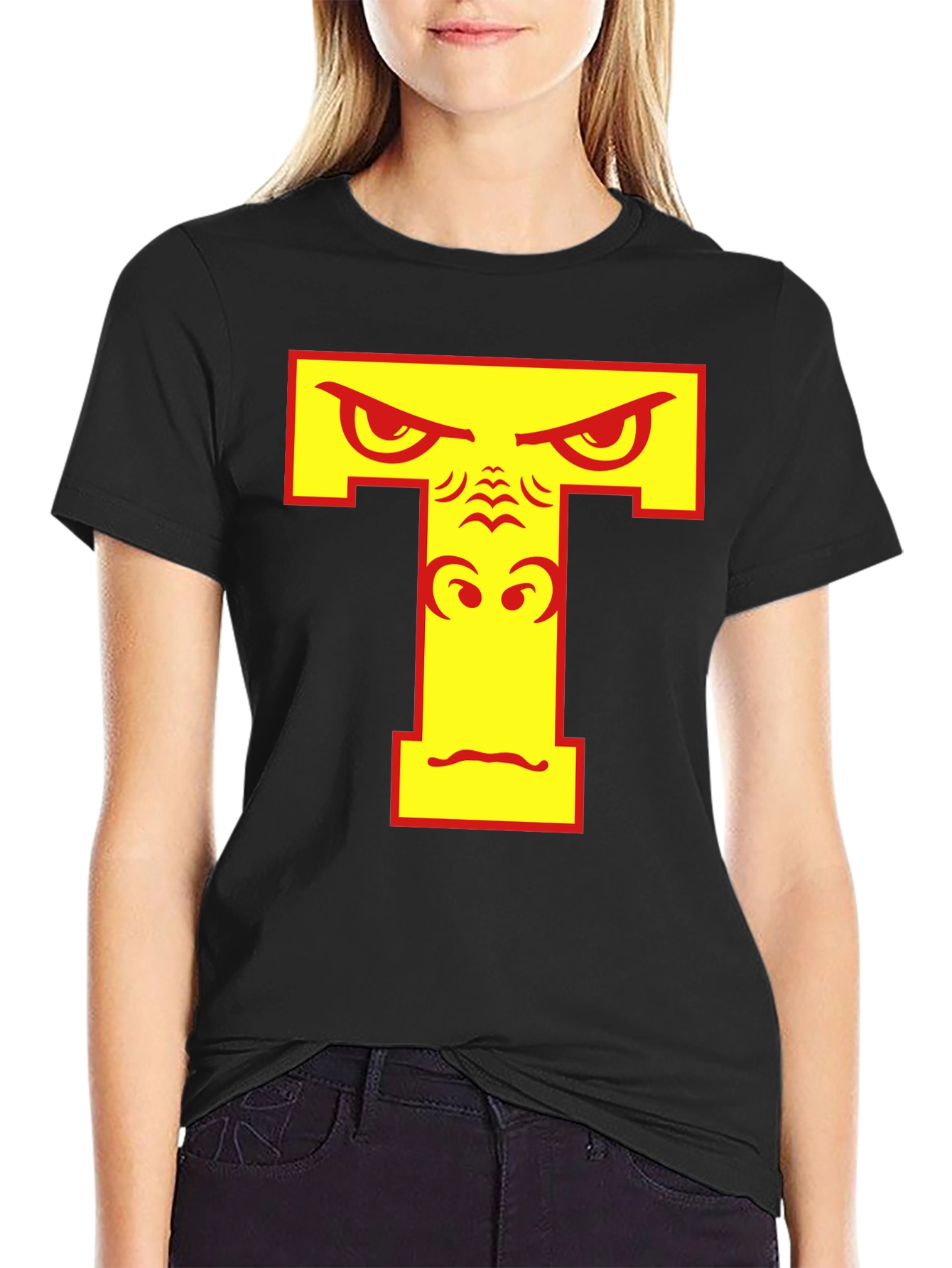 Angry Gorilla Initial T Graphic Tee