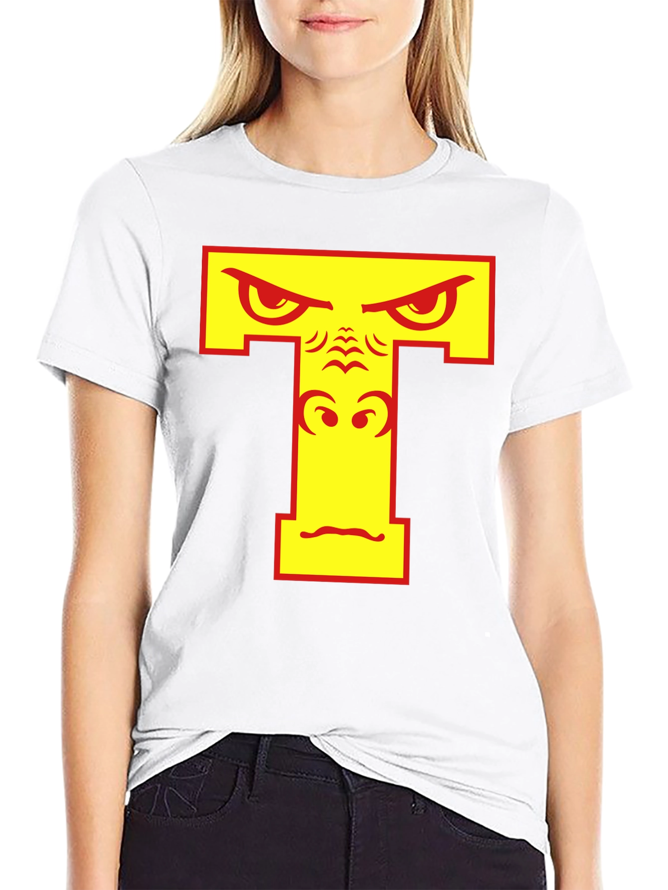 Angry Gorilla Initial T Graphic Tee