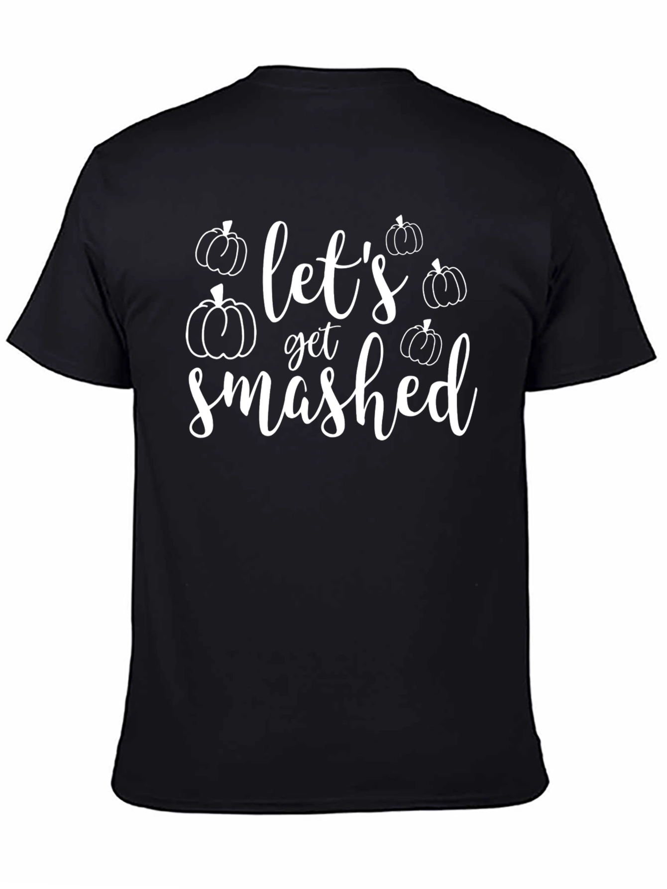 Lets Get Smashed Pumpkin Halloween T-Shirt